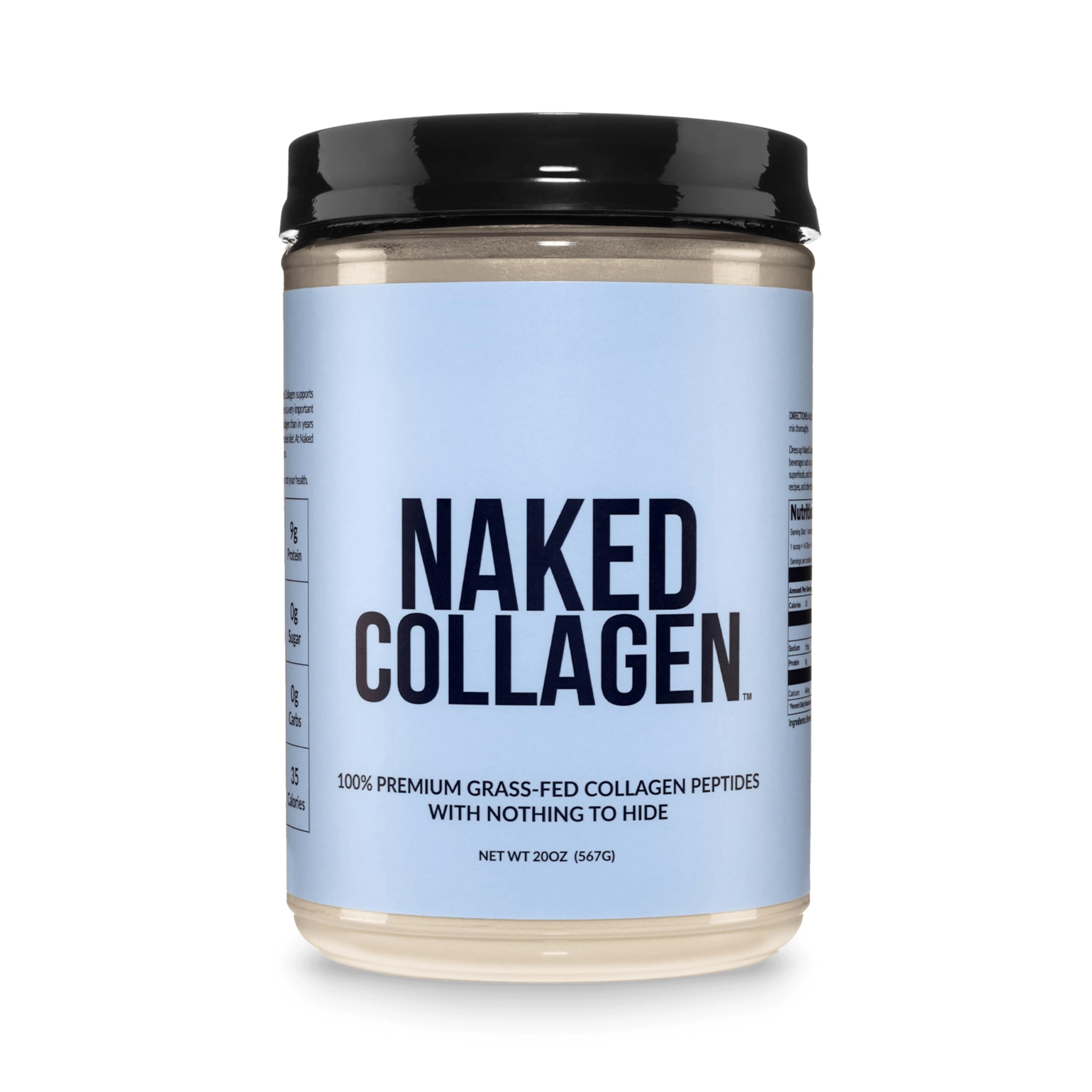 NAKED Collagen Peptides Protein Powder 60 Servings Pasture - NAKED Official Imagery - 1
