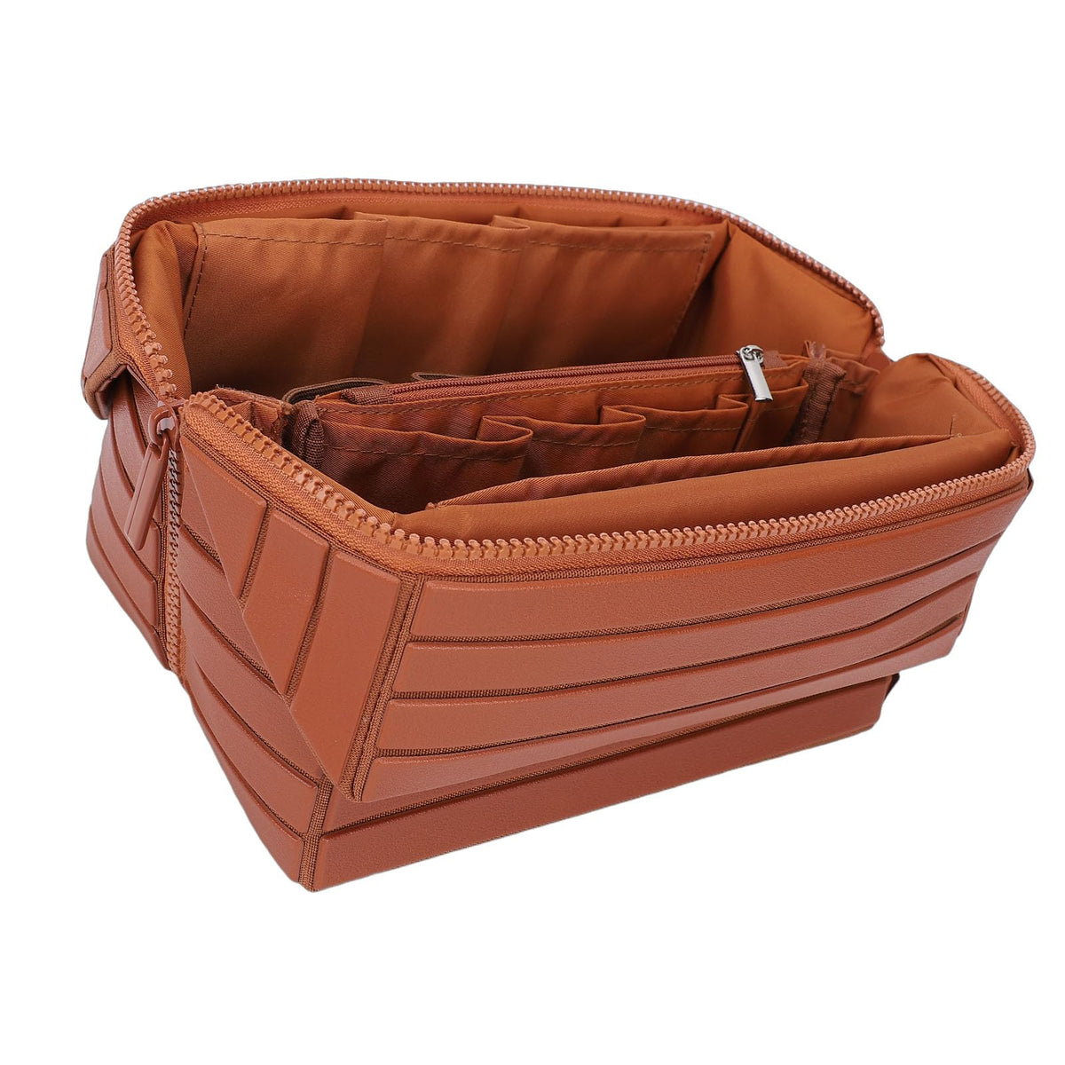 HURRISE Fold Down Makeup Bag Large Capacity Travel Cosmetic - HURRISE Official Imagery - 8