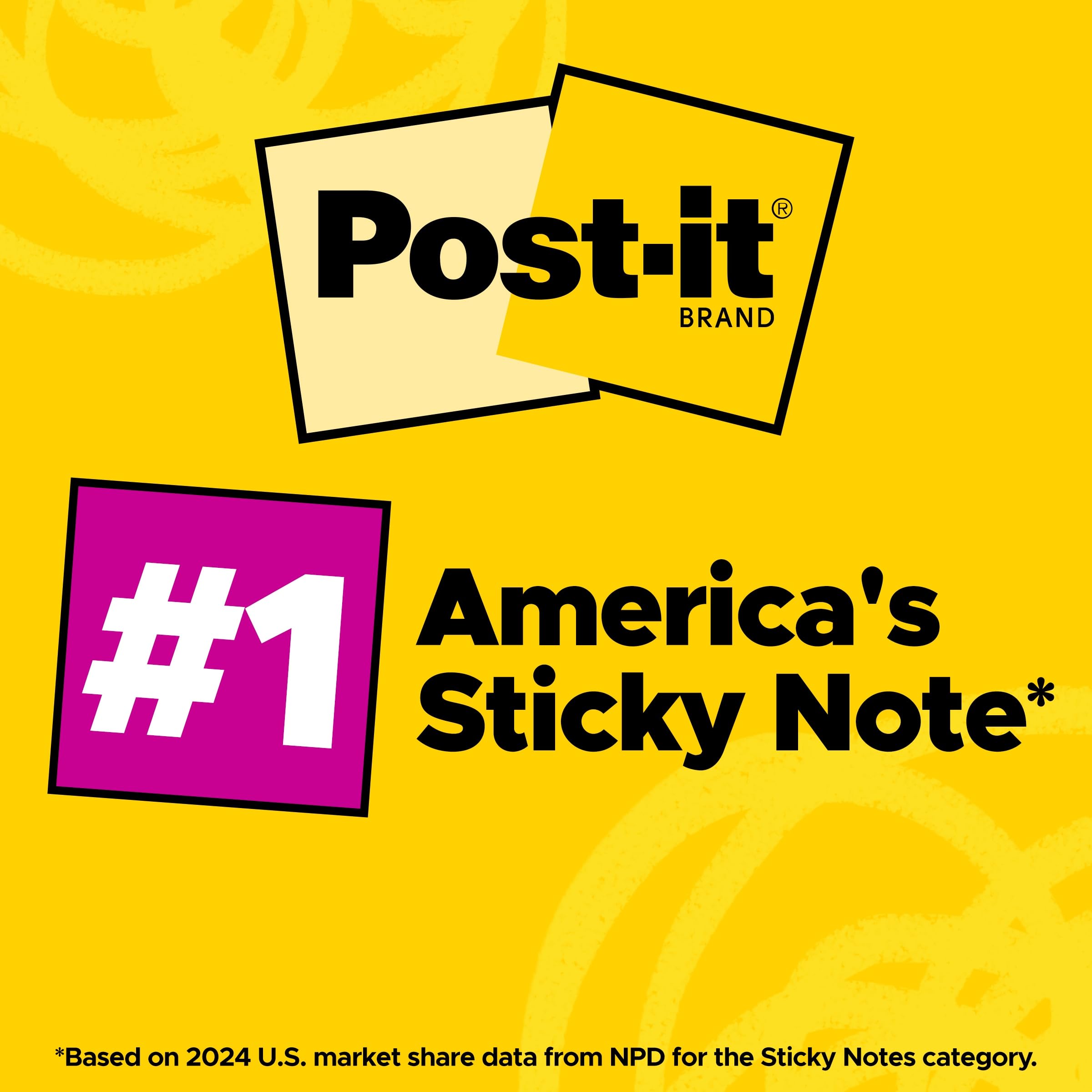 Post-it Pop-up Notes 3x3 Poptimistic 18 Pads 1800 Sheets