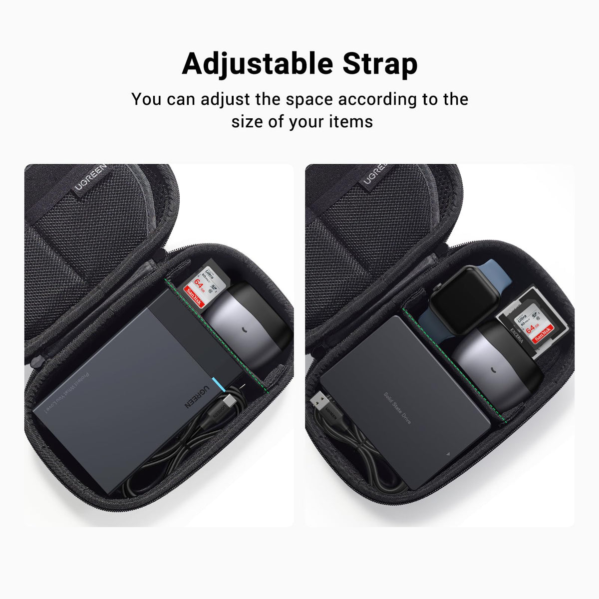 UGREEN Electronic Organizer Travel Case Pouch Bag - UGREEN Official Imagery - 7