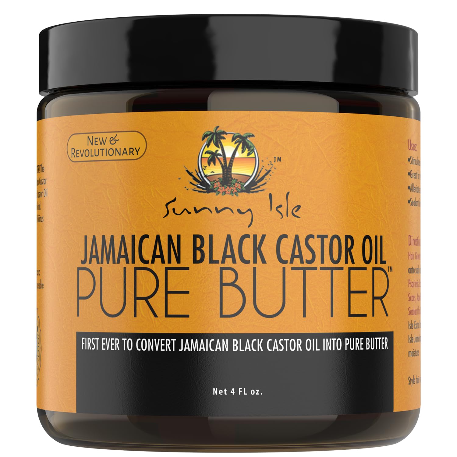 Sunny Isle Jamaican Black Castor Oil Pure Butter - Hair & Skin - Sunny Isle Official Product View 2