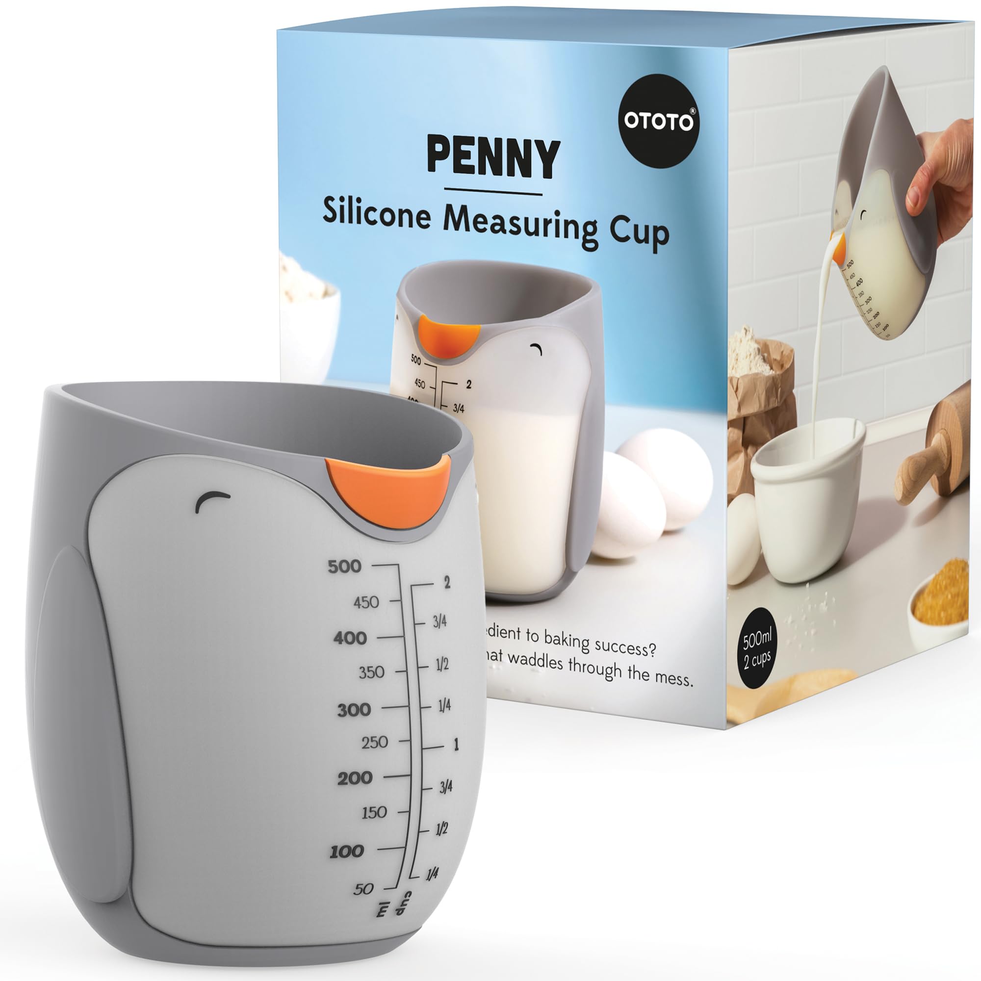 OTOTO Measuring Cups Set - Teaspoons for Dry & Liquid Ingredients, BPA - View 9