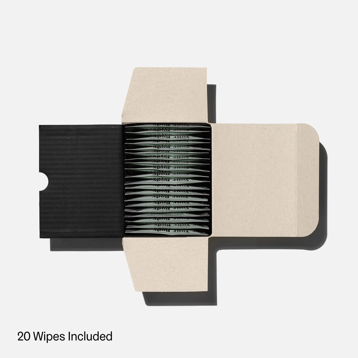 The Body Wipe Eucalyptus On the Go Cleansing Body Wipes with - Nécessaire Official Imagery - 3
