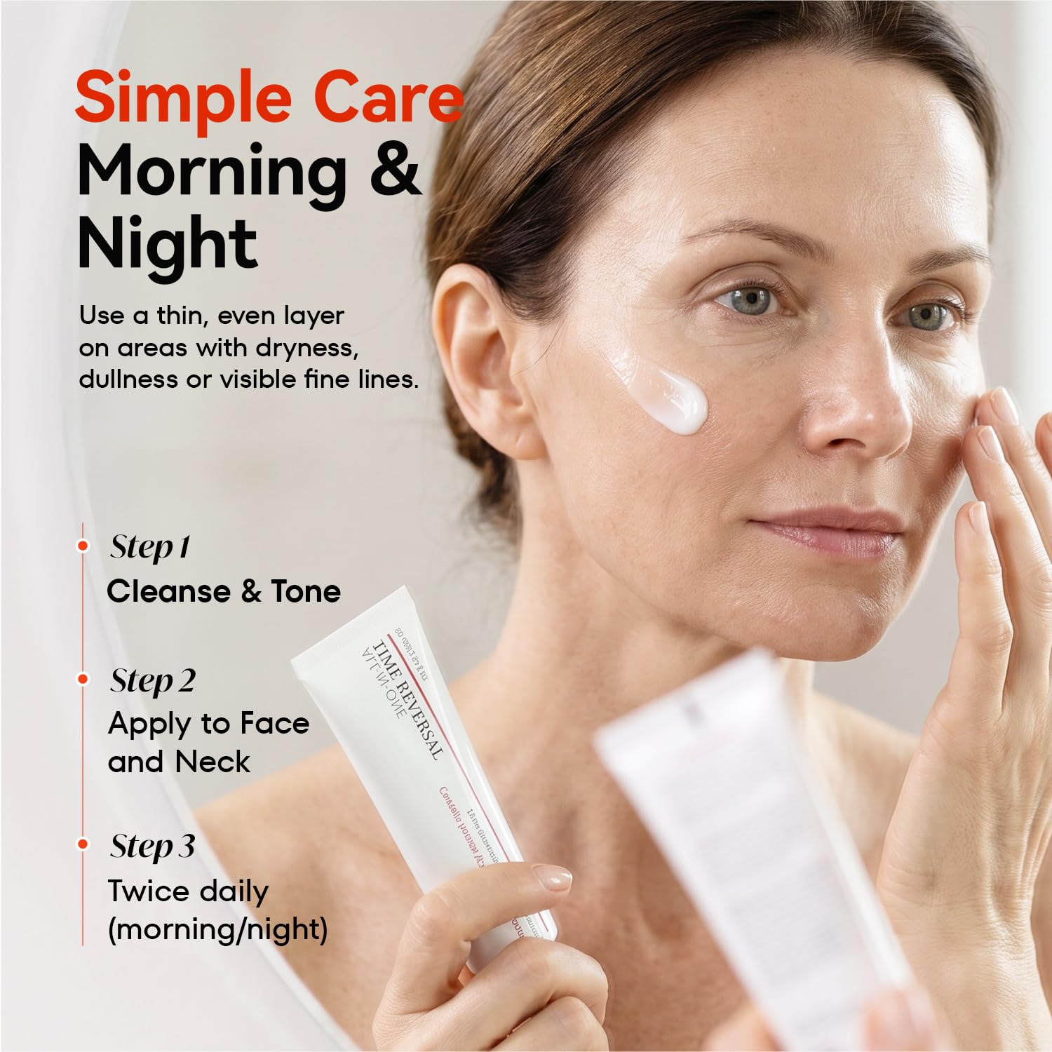 Time Reverse Cream All In One Moisturizer For Mature Skin - HSBCC Official Imagery - 7