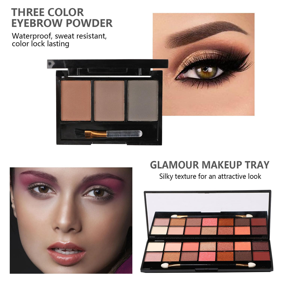 Makeup Set for Girls Rainbow Makeup Kit Beauty Boxes with - MTDXILTAI Official Imagery - 6