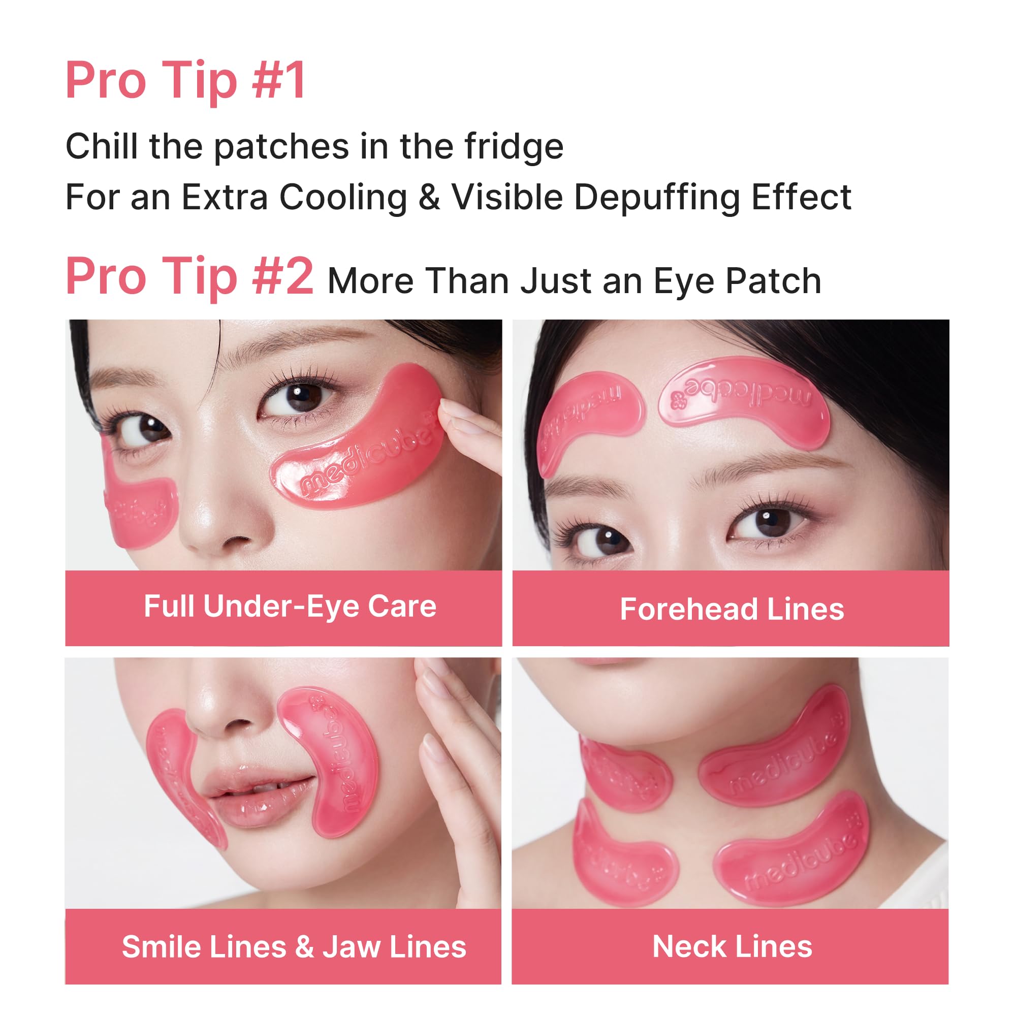 medicube Jelly Eye Mask PDRN Pink Collagen - medicube