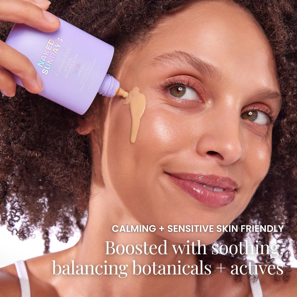 Naked Sundays CabanaMilk SPF 50 Mineral Sunscreen Barrier - Naked Sundays Official Imagery - 4