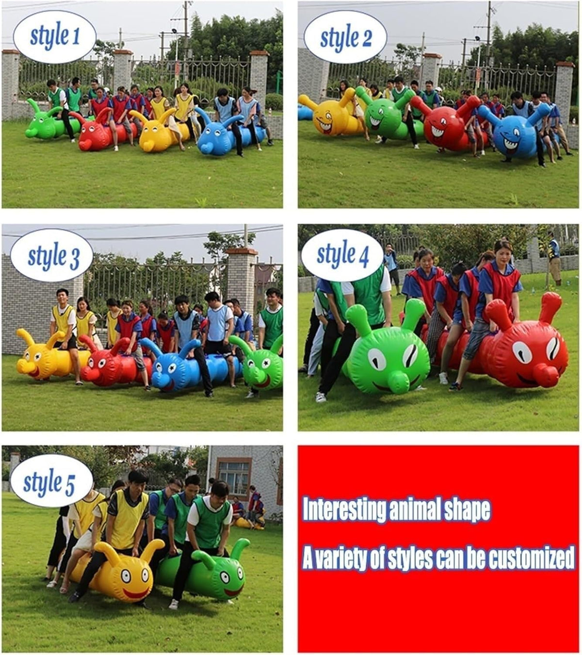 Portable Inflatable Fitness Games - RhLLvJ Official Imagery - 8