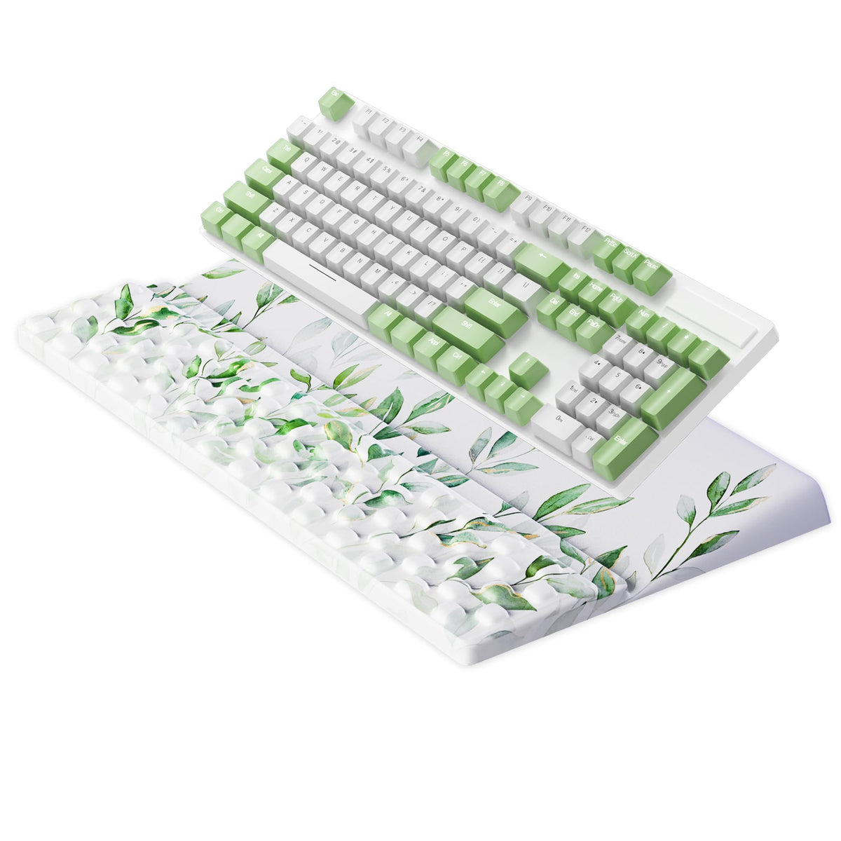 Ospelelf Keyboard Wrist Rest Pad Comfy Ergonomic Keyboard - Ospelelf Official Imagery - 1
