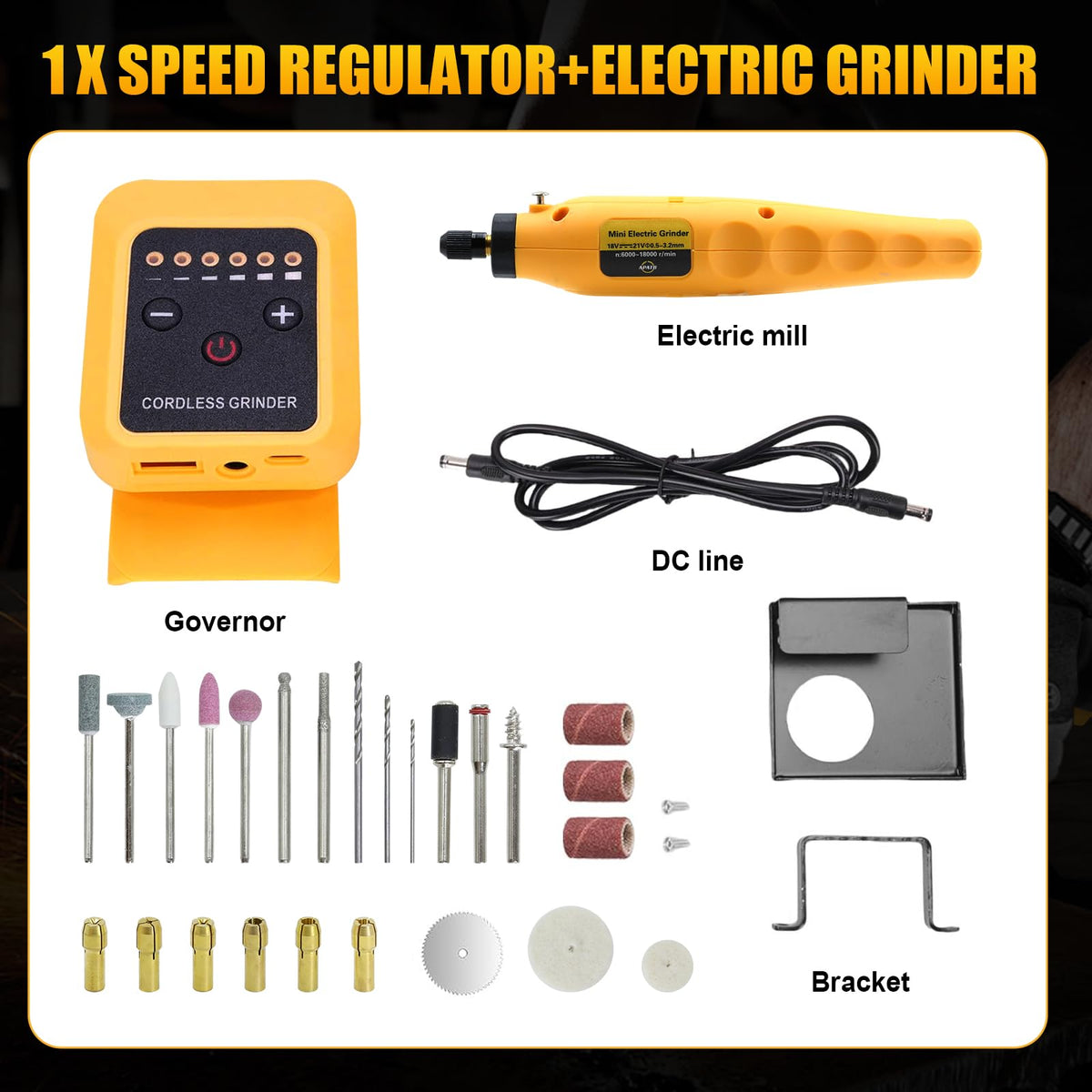 Cordless Rotary Tool Kit for DEWALT 20V Max Battery 6 Speed - APATB Official Imagery - 8