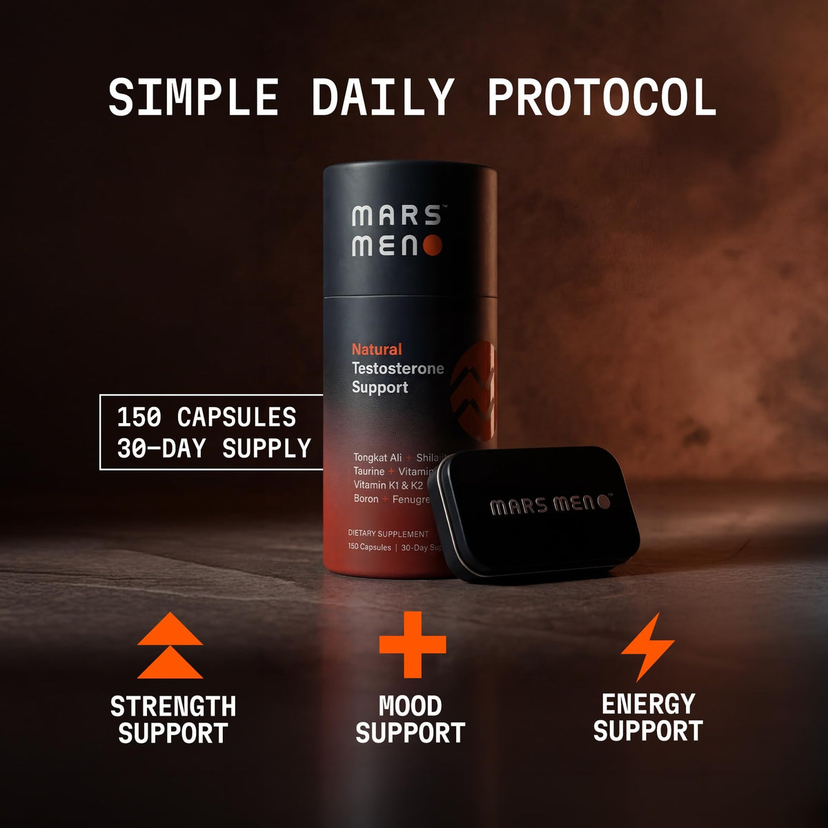 Testosterone Booster for Men - MARS MEN Official Imagery - 3