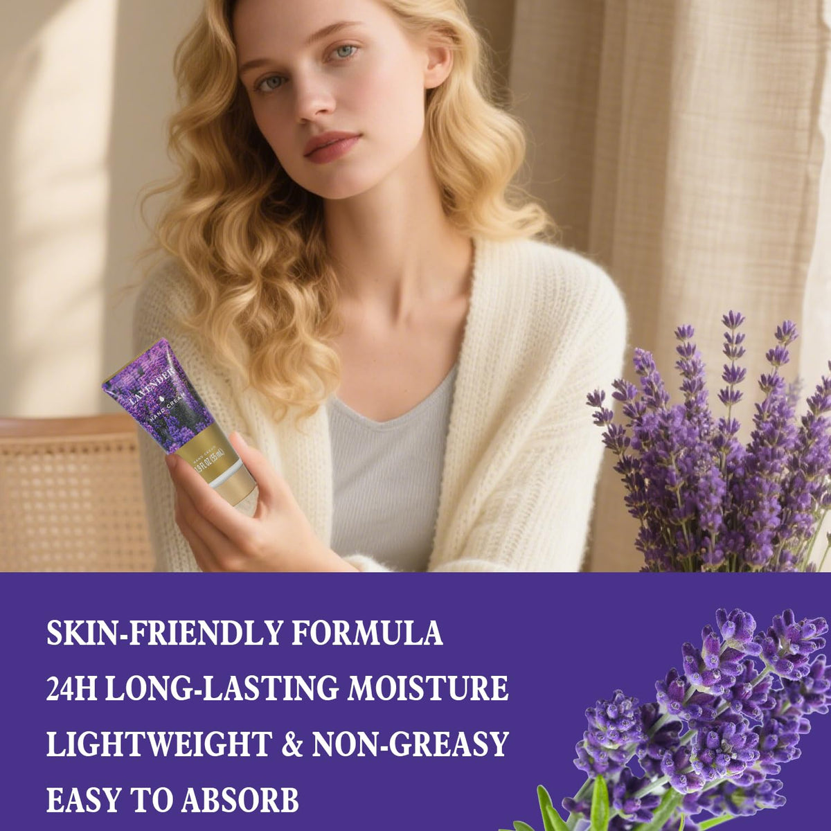 Spa Luxetique Gifts for Women 8pcs Relaxing Lavender Gift - SPA LUXETIQUE WORLD Official Imagery - 5