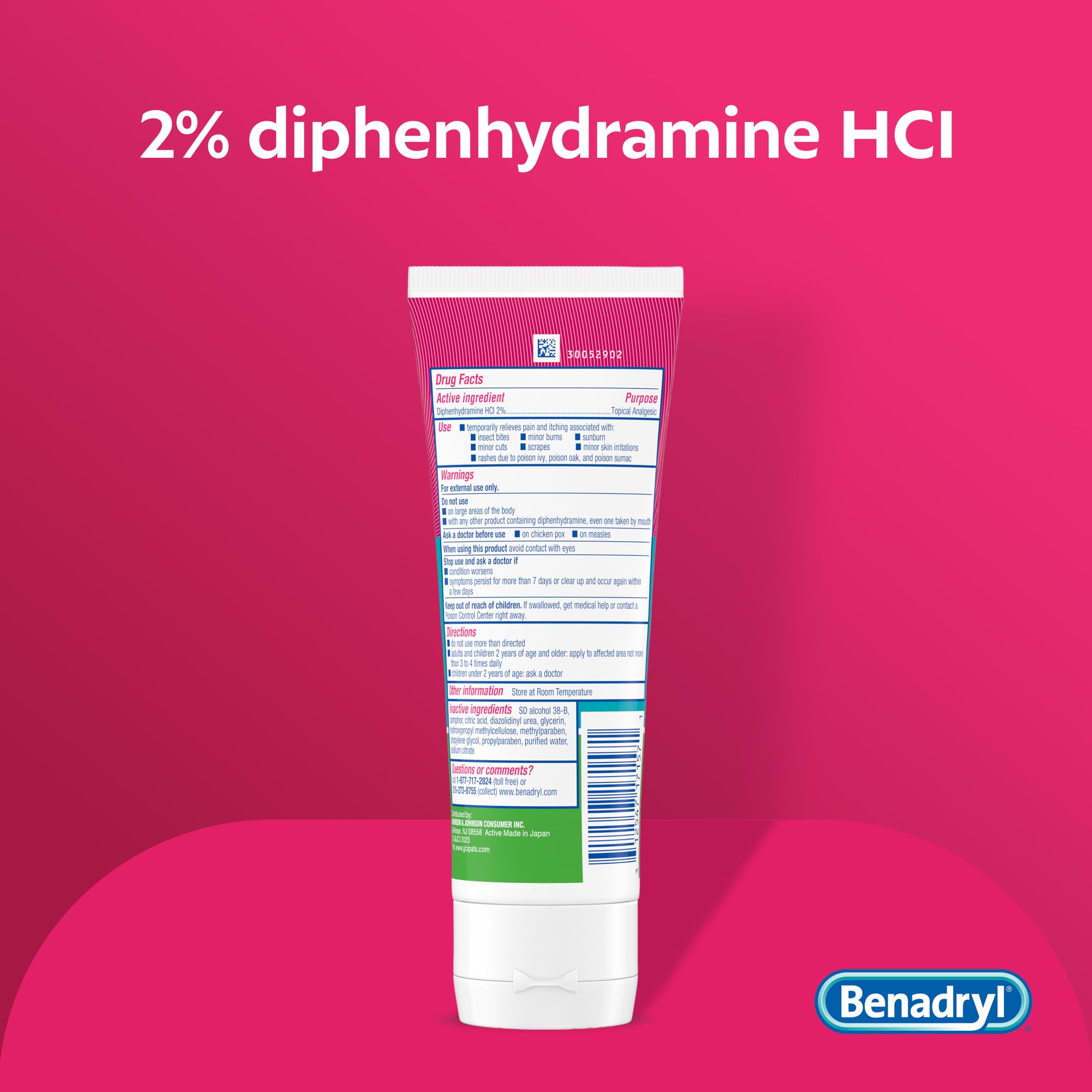 Benadryl Extra Strength Itch Relief Gel 3.5 fl oz