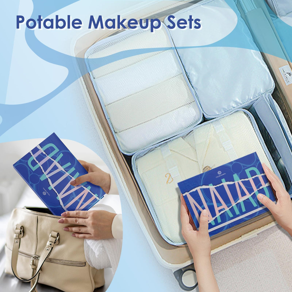 Color Nymph All In One Makeup Palette Travel Size Make Up - Color Nymph Official Imagery - 7