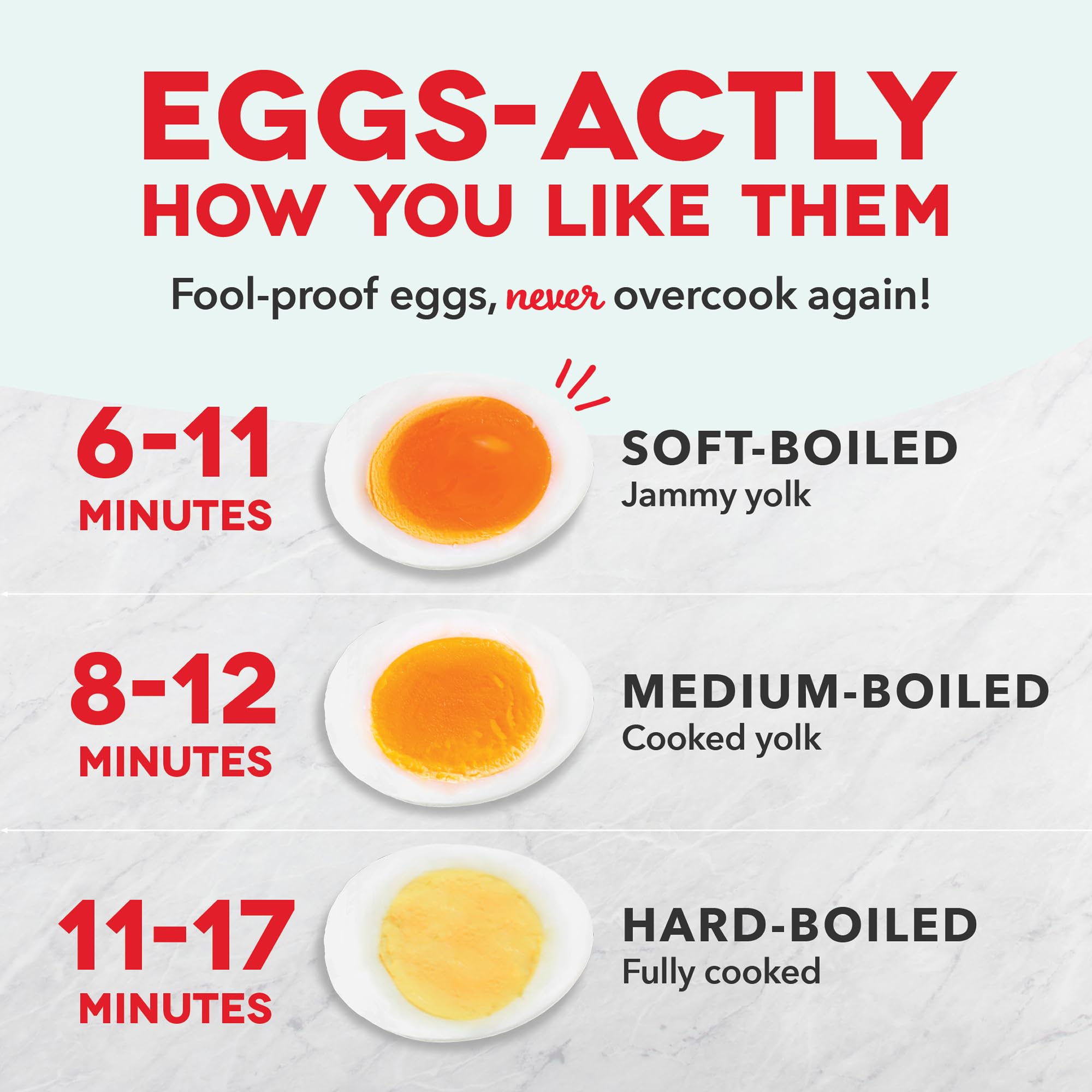 Dash Rapid Egg Cooker, 7 Hard Boiled Eggs, Black by DASH - Angle View 7