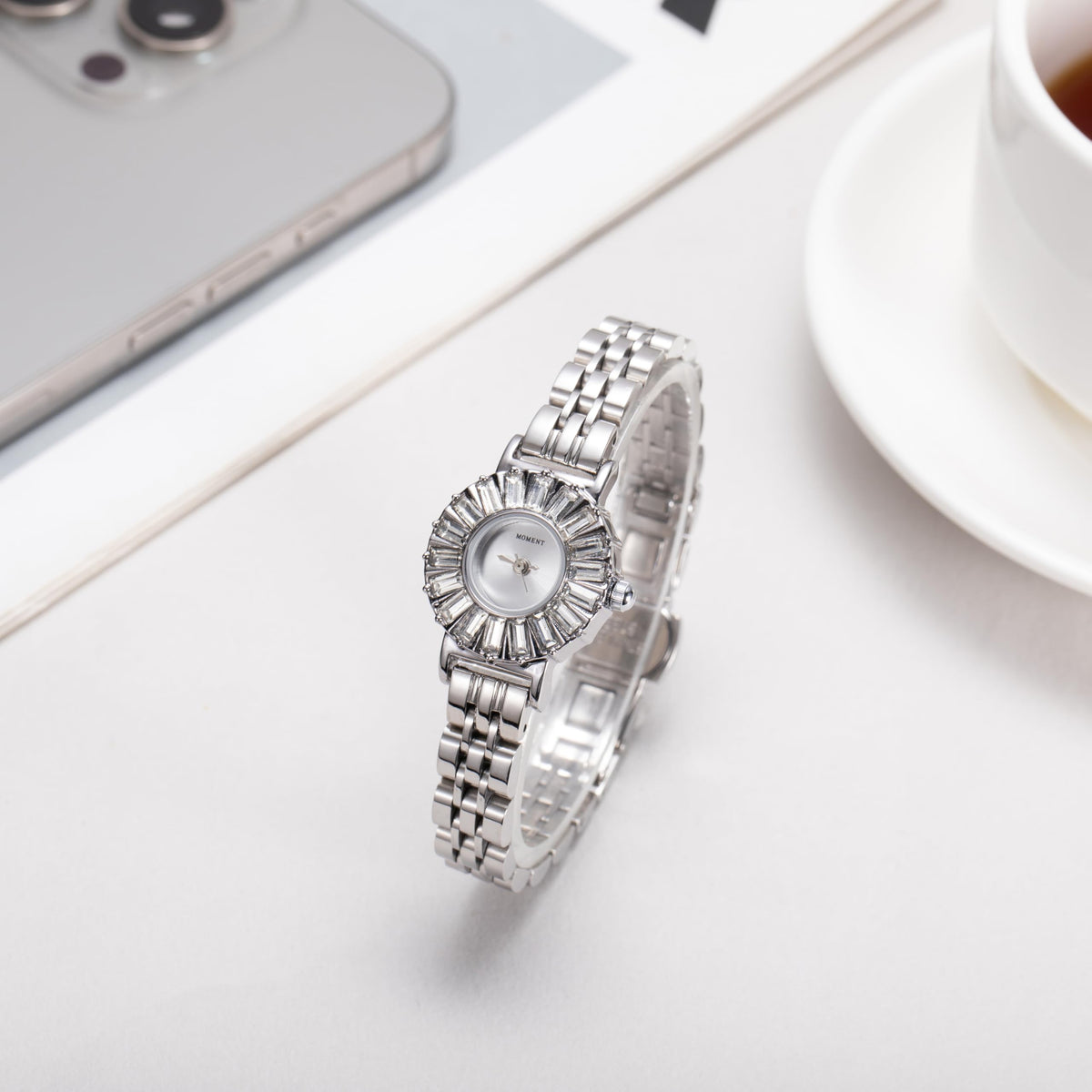 GORBEN Gold Tone Women s Watch with High Precision Quartz - GORBEN Official Imagery - 3