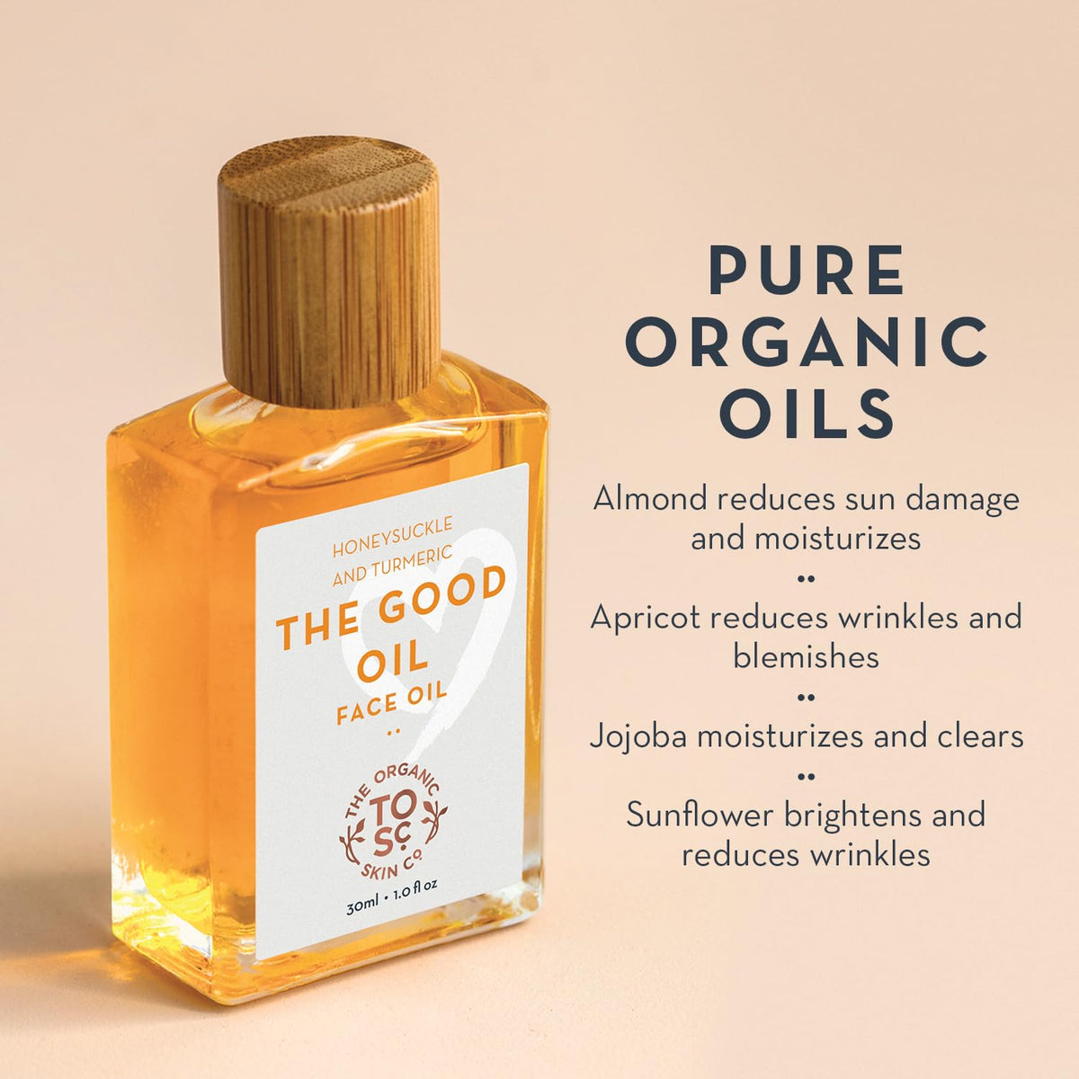 Vitamin C Face Serum for Women Glow Oil for Face Care - The Organic Skin Co. Official Imagery - 5