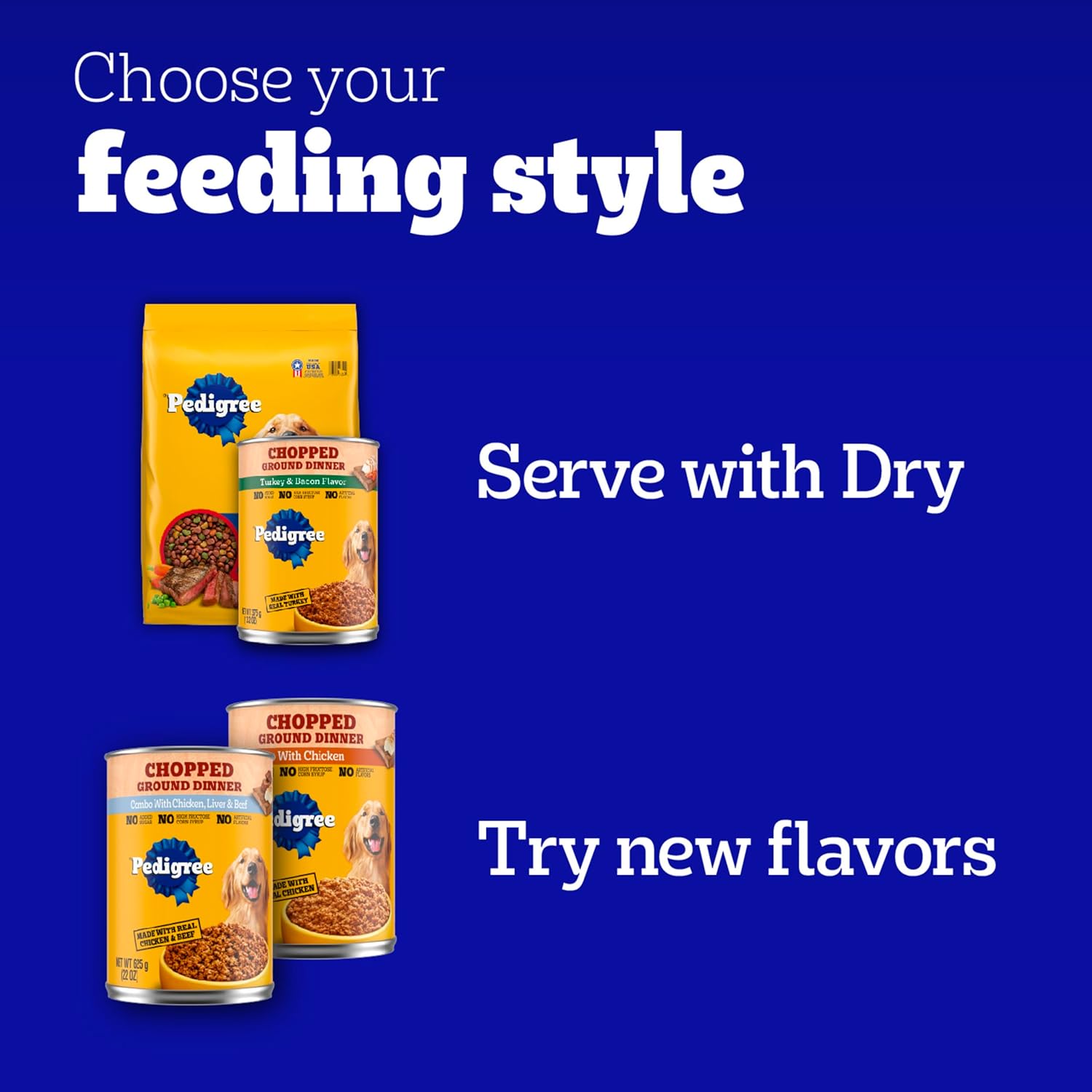 Pedigree Wet Dog Food, Choice Cuts Adult Canned Dog
