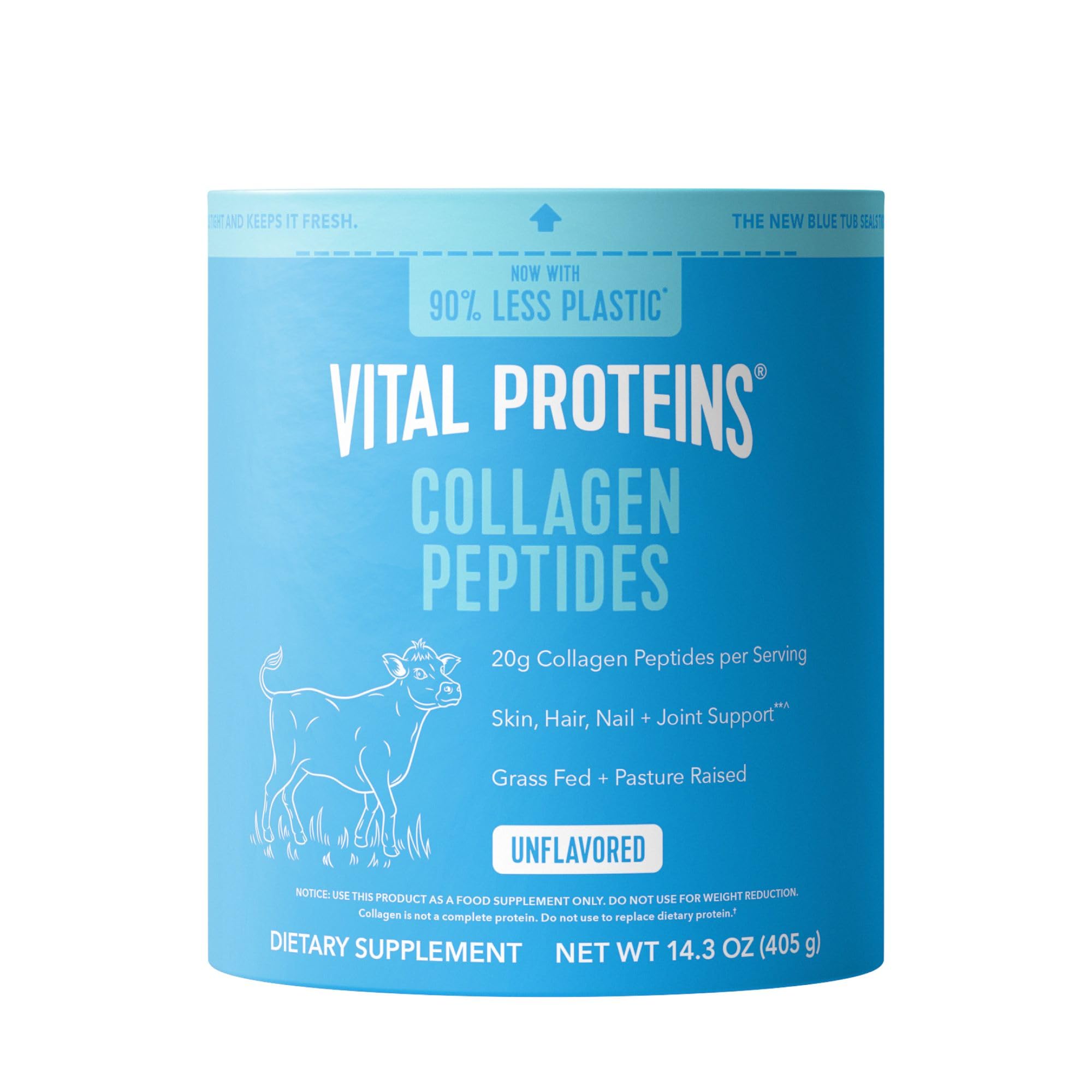 Vital Proteins Collagen Peptides Powder Unflavored 14 3oz - Vital Proteins Official Imagery - 2