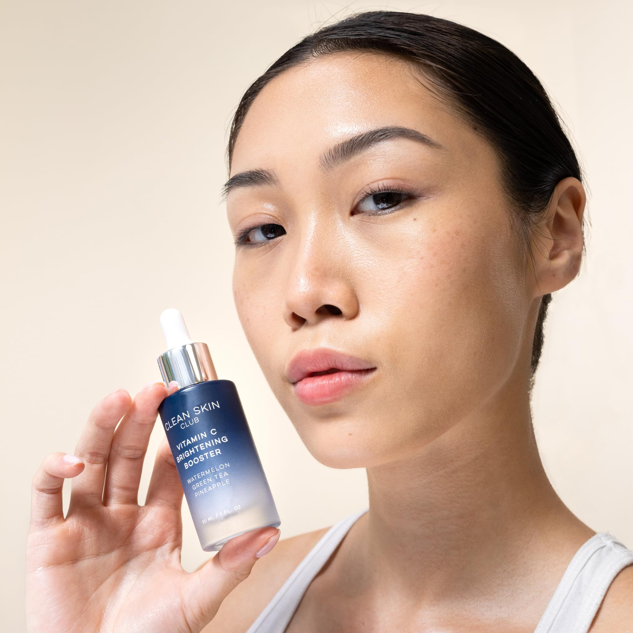 Clean Skin Club Vitamin C Serum & Brightening Booster, Vitamins A, E, D & K, - CLEAN SKIN CLUB Official Product View 8