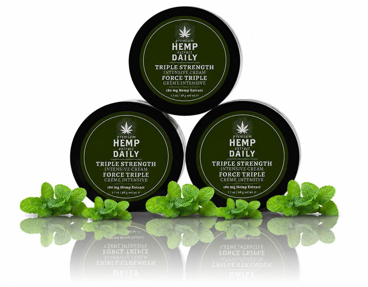 Premium Hemp Extract Daily Triple Moisturizing Cream Classic - Premium Hemp Extract Daily Official Imagery - 2