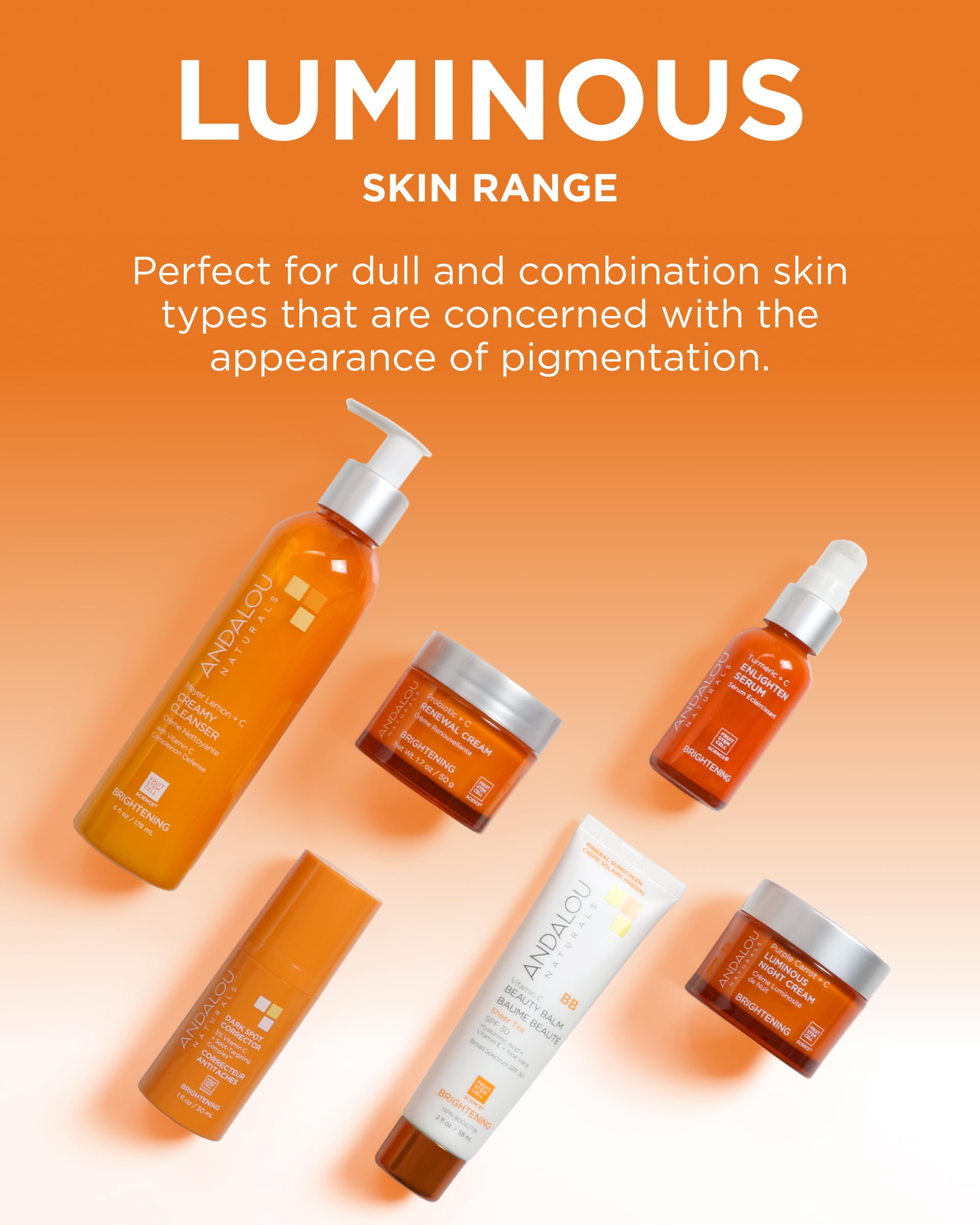 Andalou Naturals Turmeric Vitamin C Enlighten Serum - Andalou Naturals Official Imagery - 7