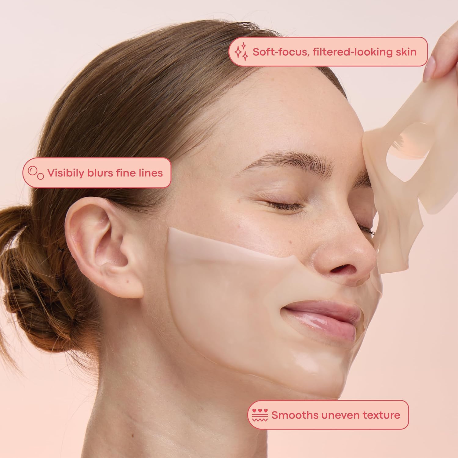 TONYMOLY Mask Melt Blurring Mask, 4-Pack - TONYMOLY