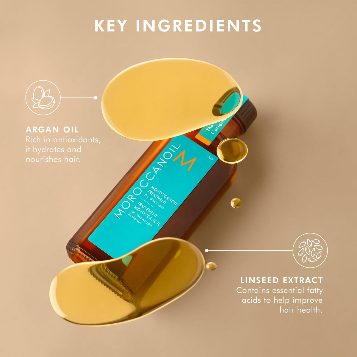 Moroccanoil Treatment Hair Oil - Premium Selection Official Imagery - 4