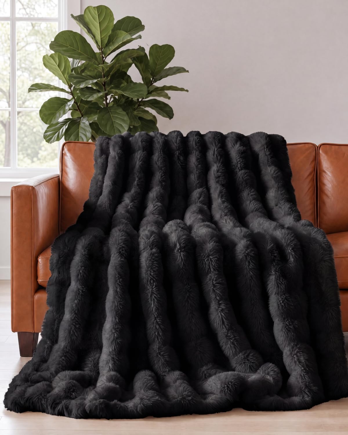 Faux Fur Throw Blanket - CGK Unlimited Official Imagery - 1