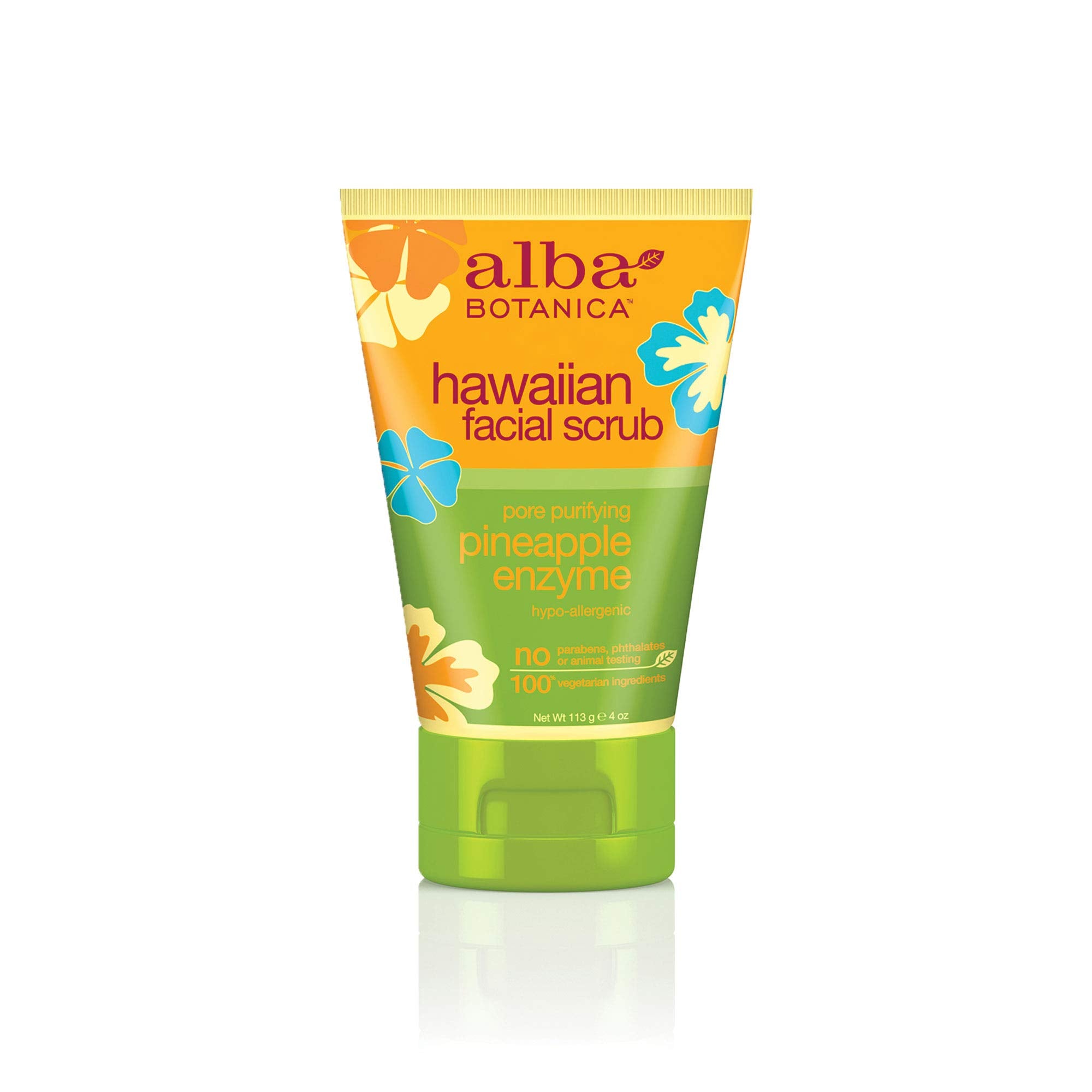 Alba Botanica Hawaiian Facial Scrub, Pore Purifying Pineapple Enzyme - Alba Botanica Official Product View 8