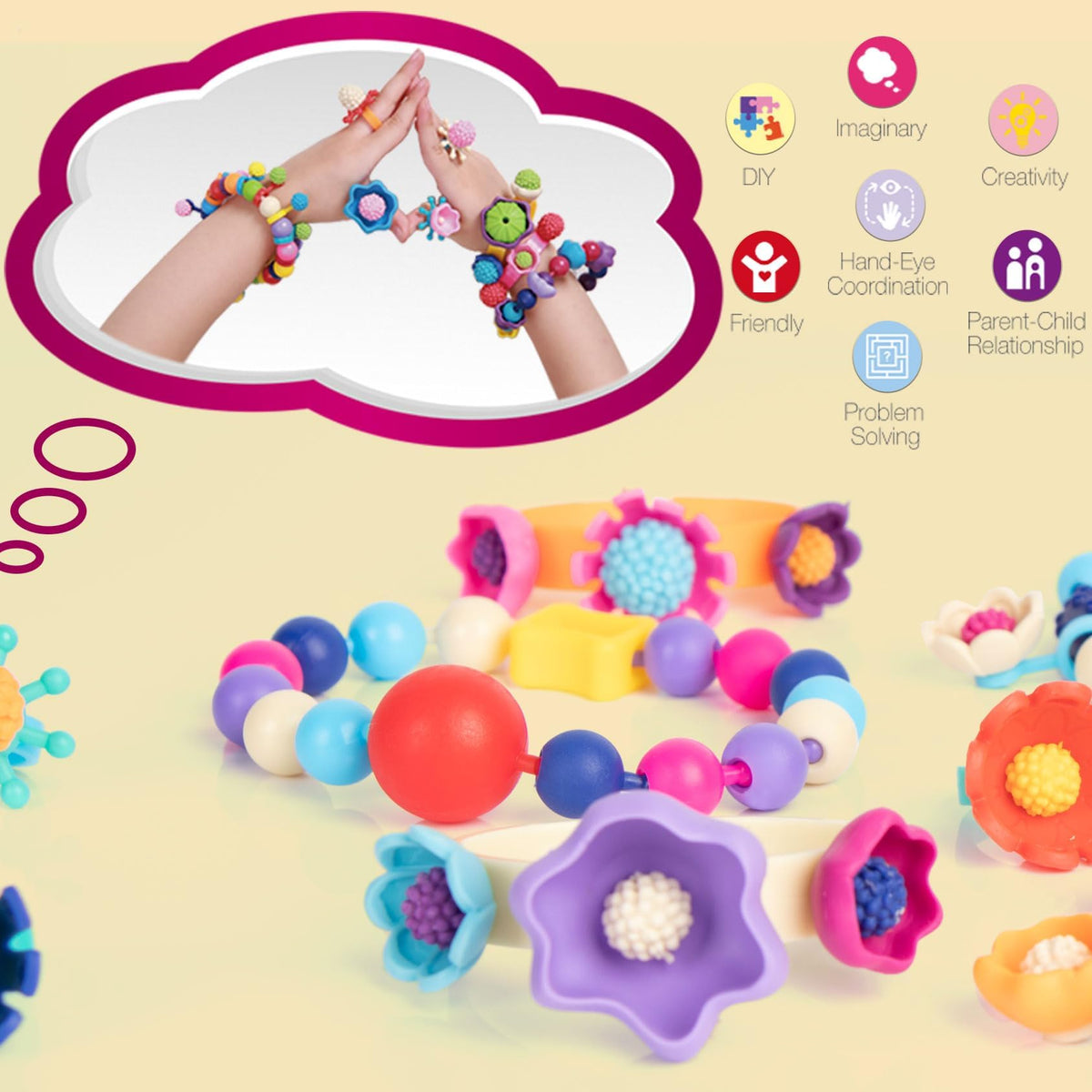 BIRANCO Pop Beads Jewelry Making Kit - BIRANCO. Official Imagery - 6