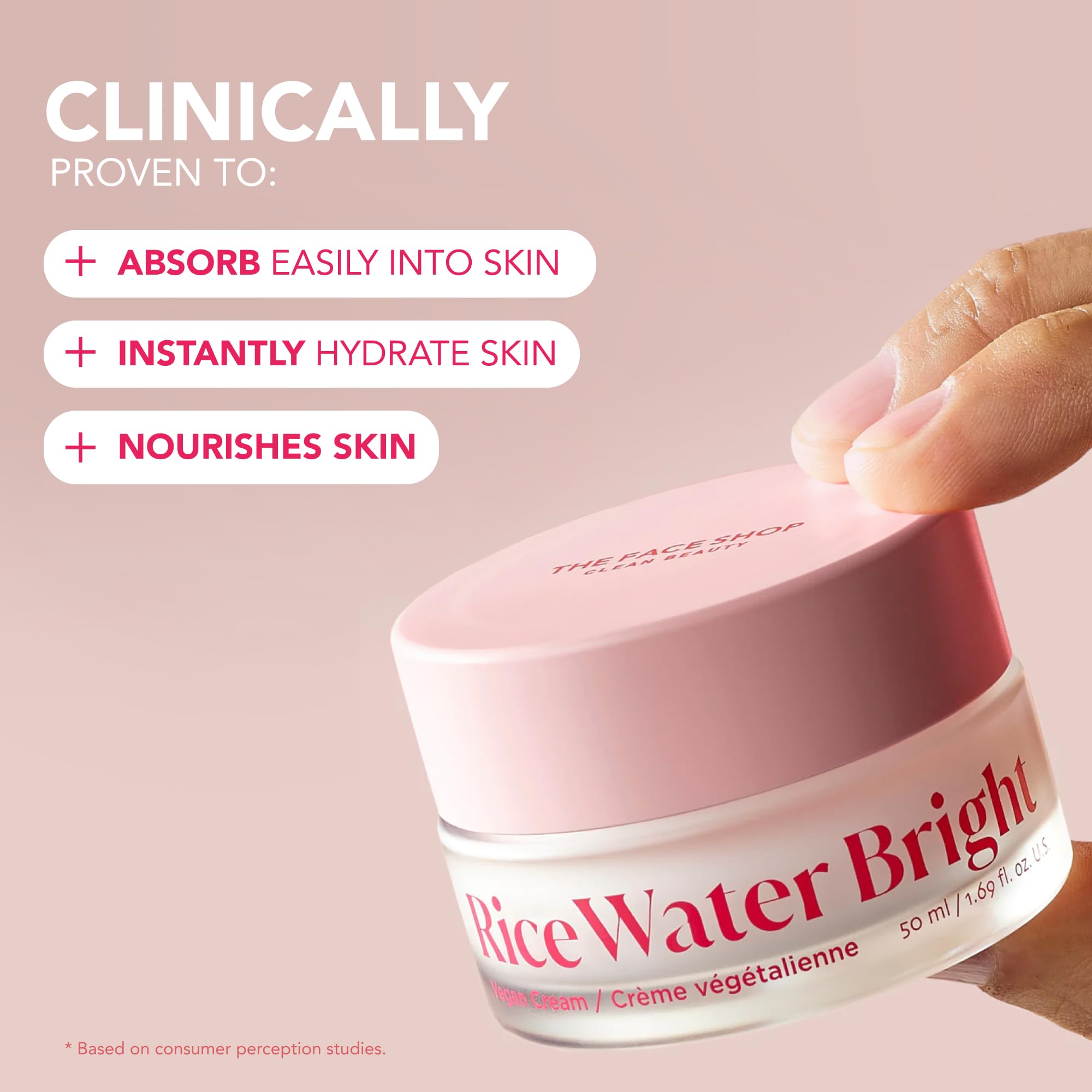 The Face Shop Rice Water Bright Travel Kit, Korean Skin Care Set - The Face Shop
