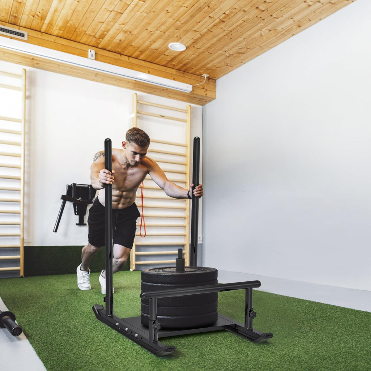 Kipika Weight Sled Workout Sled Fitness Strength Training - Kipika Official Imagery - 4