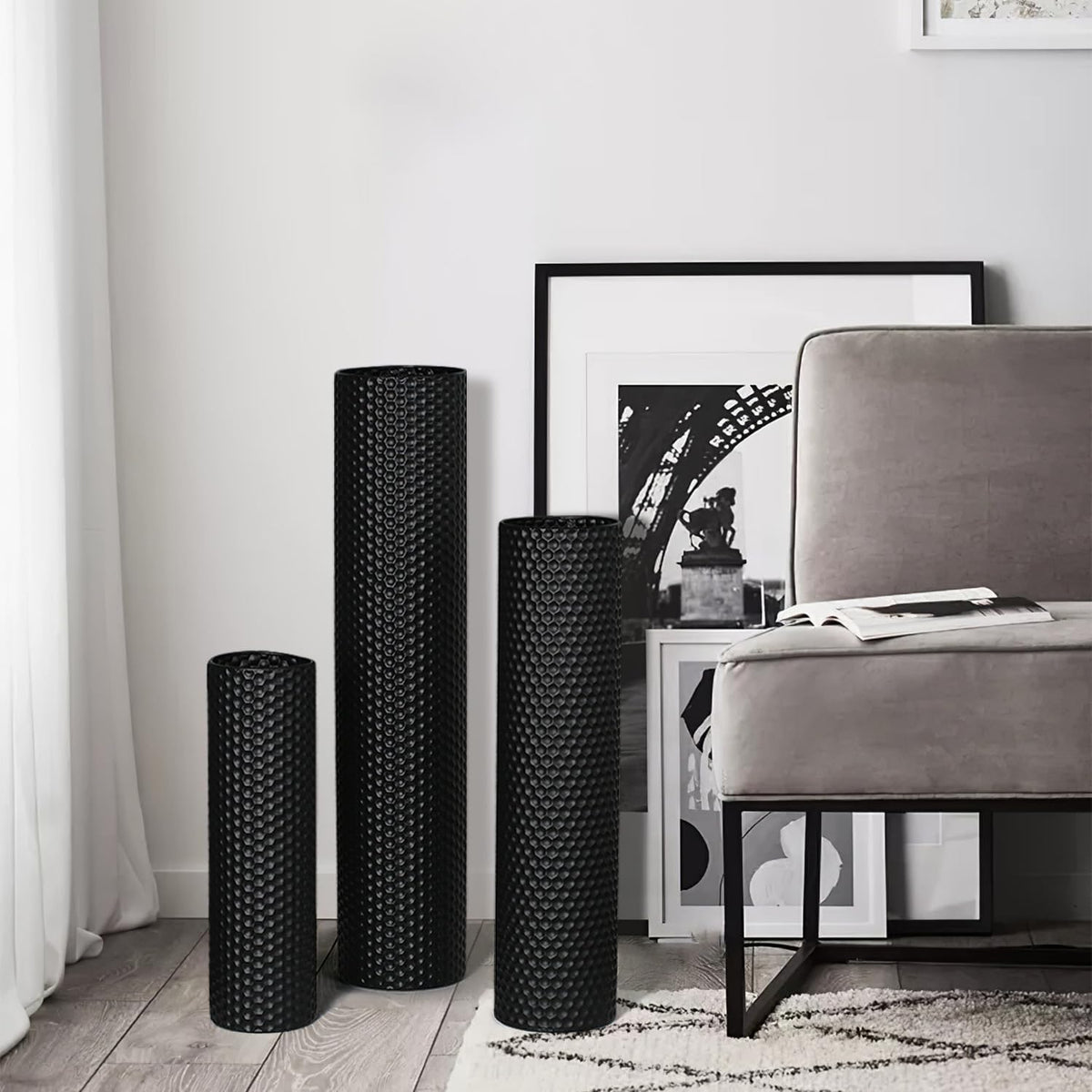 Dnnnii Tall Floor Vases Set of 3 - Dnnnii Official Imagery - 6