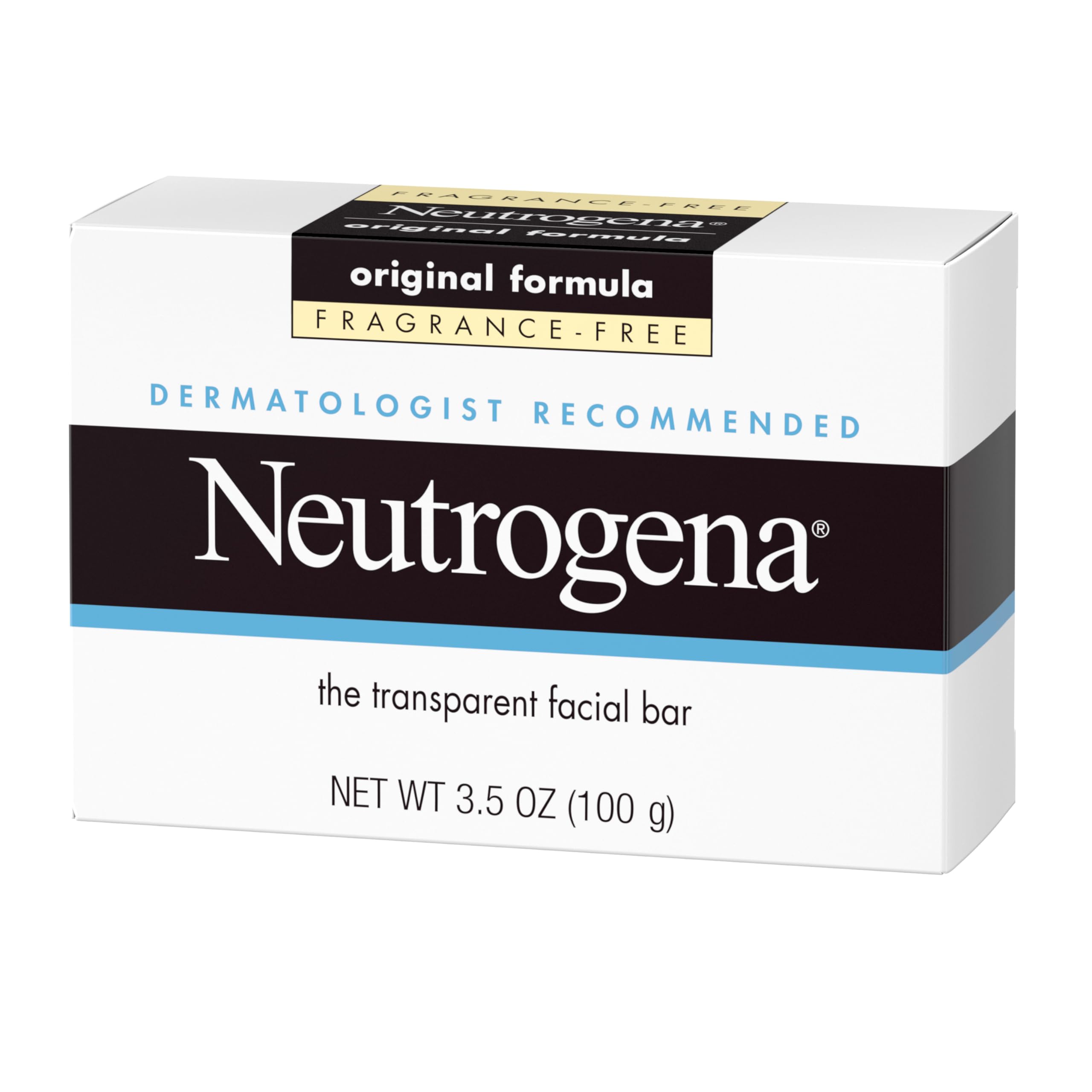 Elefair Tech Neutrogena Original Transparent Facial Cleansing Bar, 3 - Elefair Tech Official Product View 2