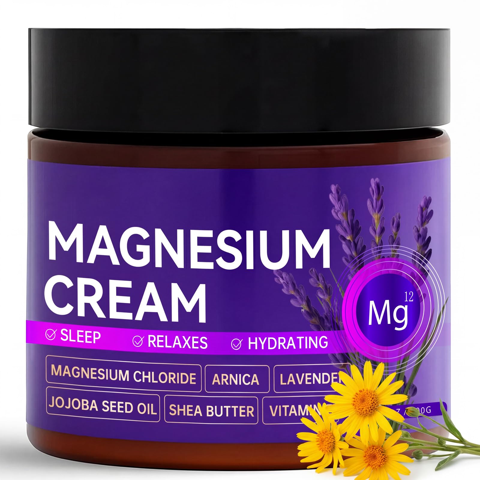 XILRVON Magnesium Cream – Arnica & Lavender Sleep & Muscle Relief