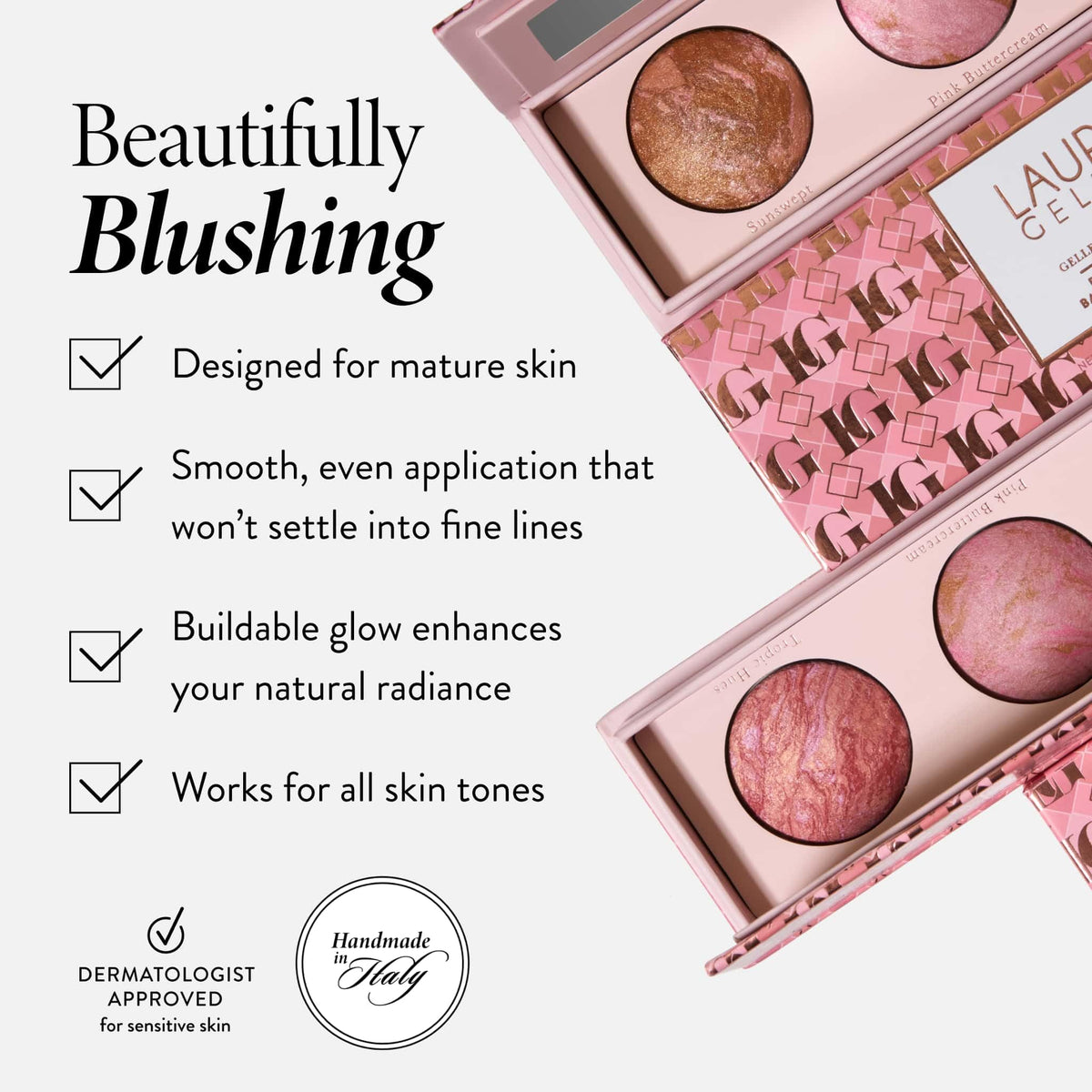LAURA GELLER Geller s Greatest Blush Crush Baked Blush Trio - LAURA GELLER NEW YORK Official Imagery - 6