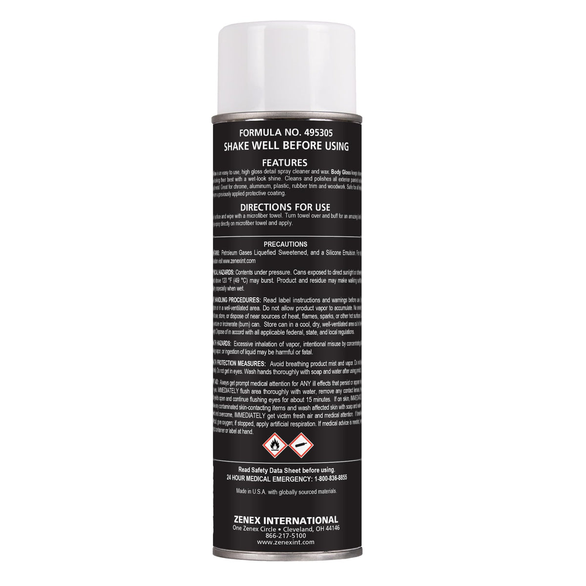 Zenex Body Gloss Final Detail Spray Wax - Zenex Official Imagery - 7