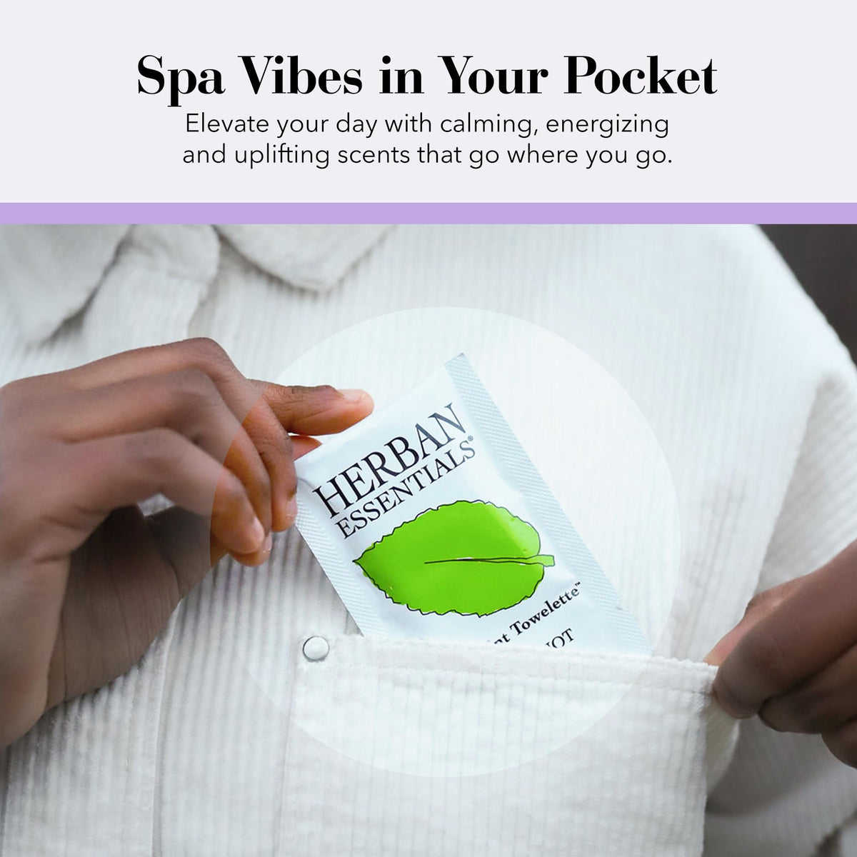 Herban Essentials Natural Wipes Towelettes Essential Oil 20 - Herban Essentials Official Imagery - 8