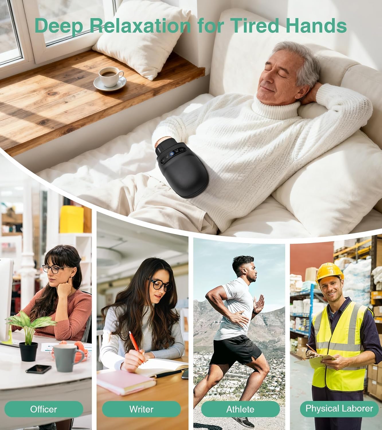 Medcursor Hand Massager with Heat & Compression 2026