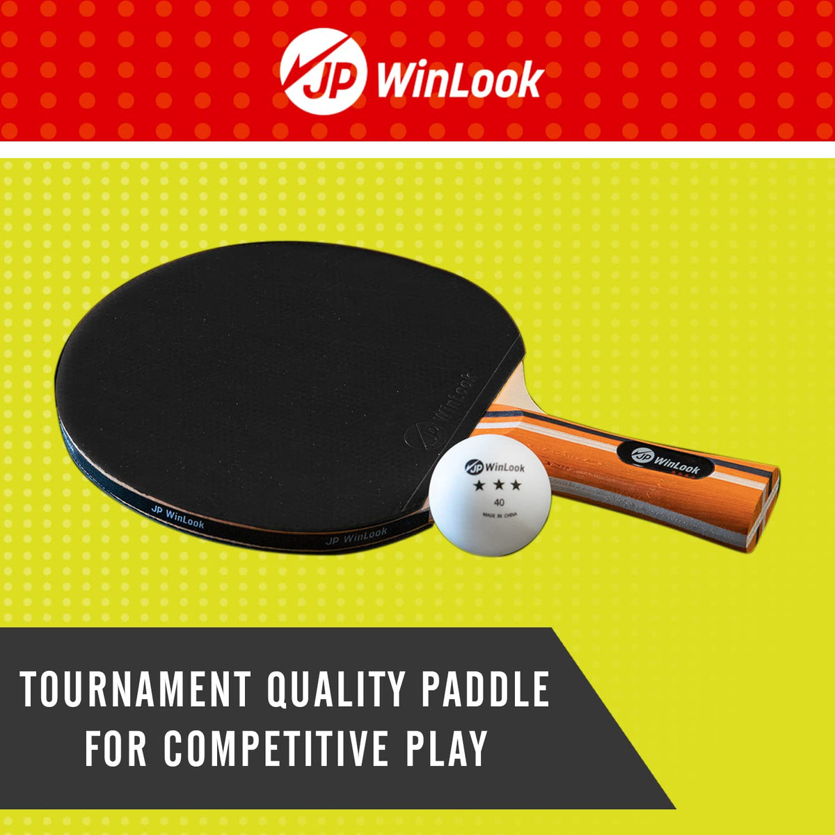 JP WinLook Ping Pong Paddles Sets - JP WinLook Official Imagery - 7