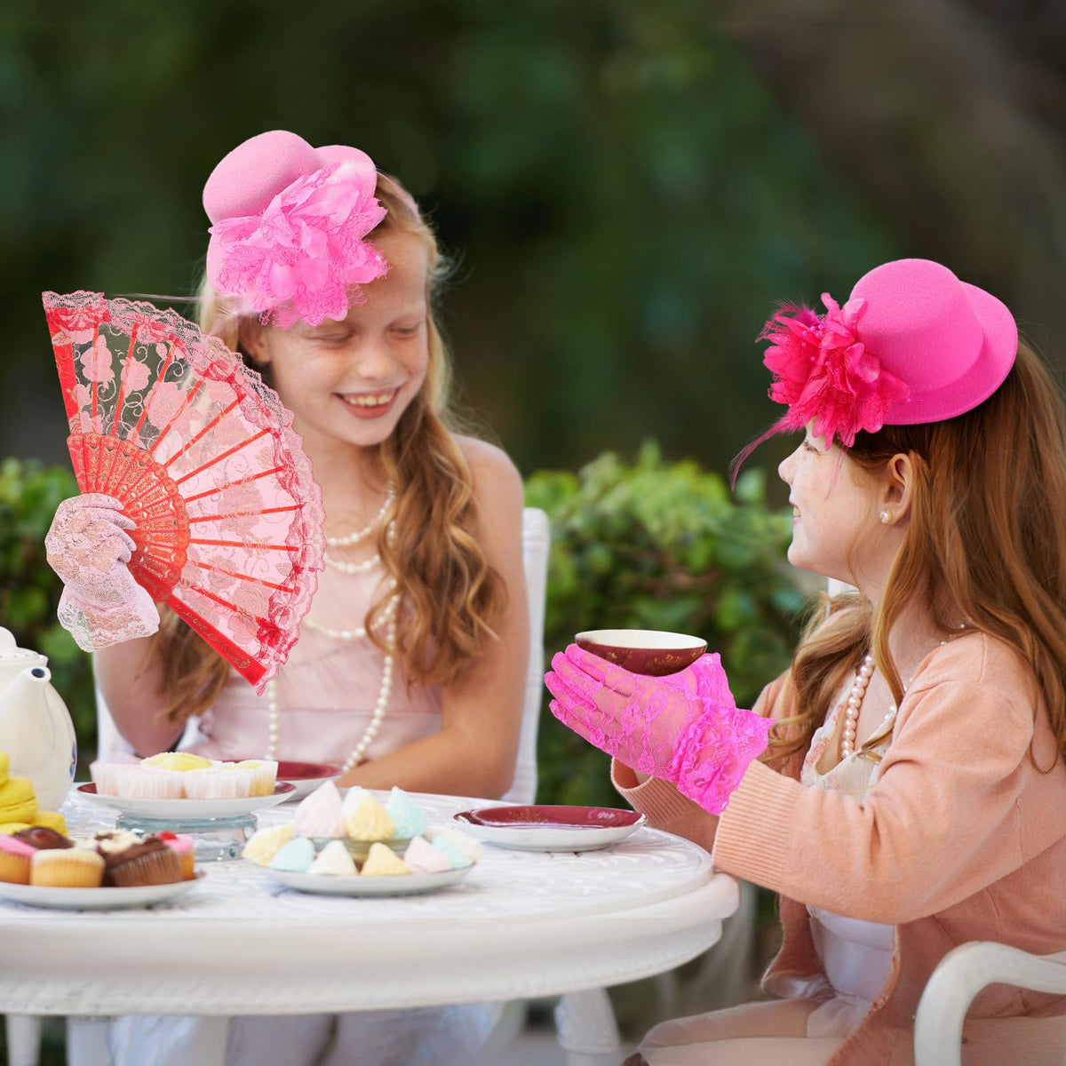 JaGely 18 Pcs Girls Tea Party Supplies Girls Mini Tea Party - JaGely Official Imagery - 7