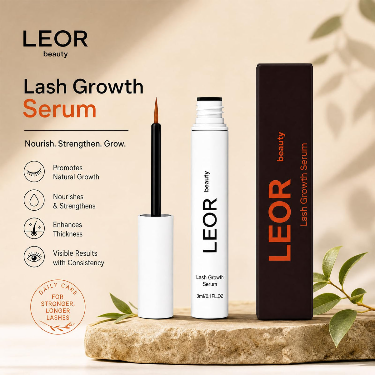 2PCS Leor Beauty Serum Botanical Beauty Conditioner with - Xorlyth Official Imagery - 3