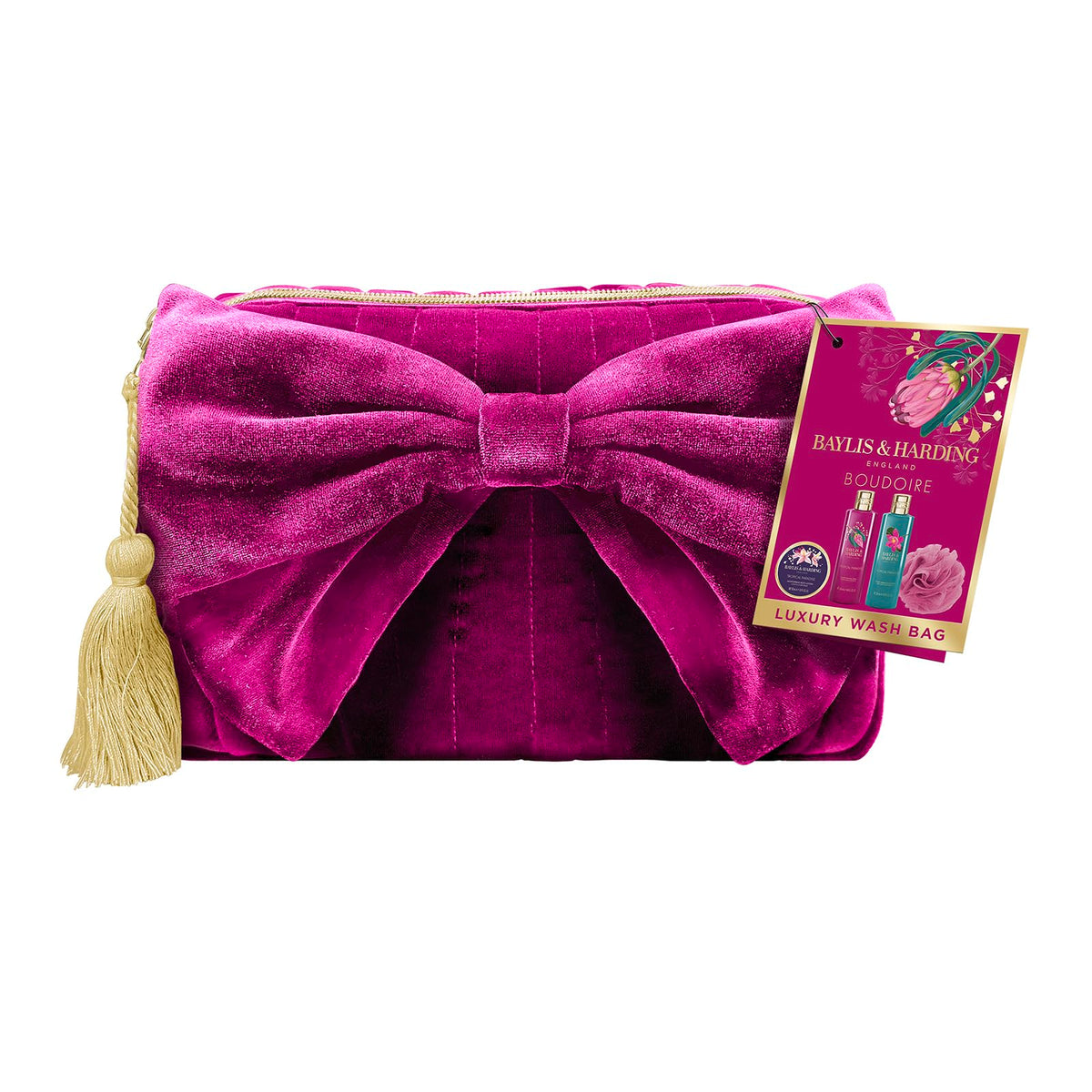 Baylis Harding Boudoire Luxury Bow Wash Bag Gift Set for - Baylis & Harding Official Imagery - 3