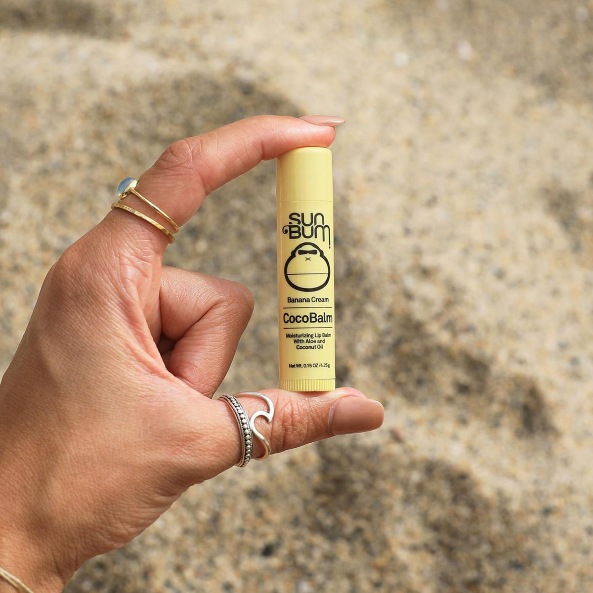 Sun Bum Cocobalm Banana Cream Hydrating Lip Balm - Sun Bum Official Product Imagery - 4