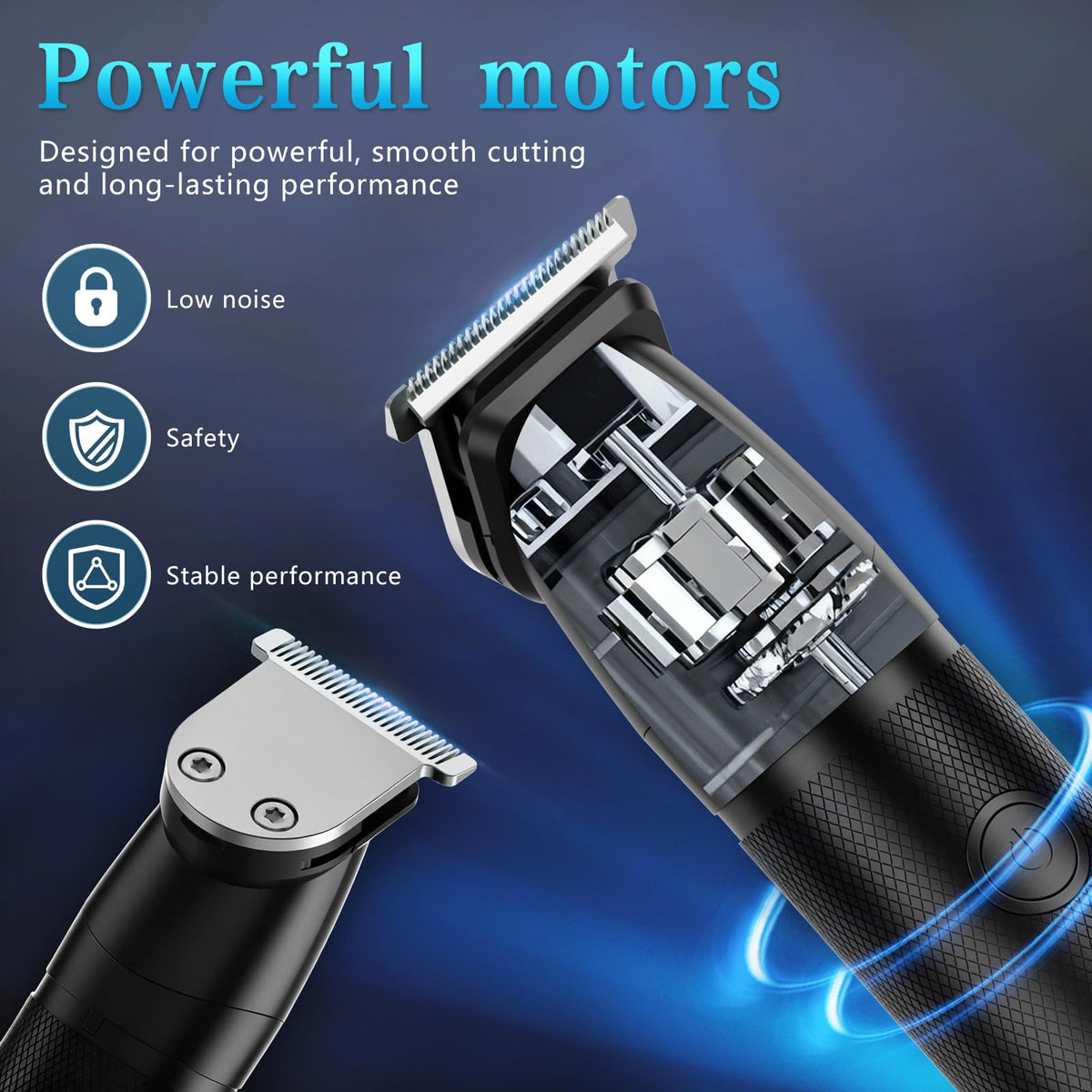 Manscape Body Beard Trimmer for Men Waterproof 6 in 1 - Bomxin Official Imagery - 3
