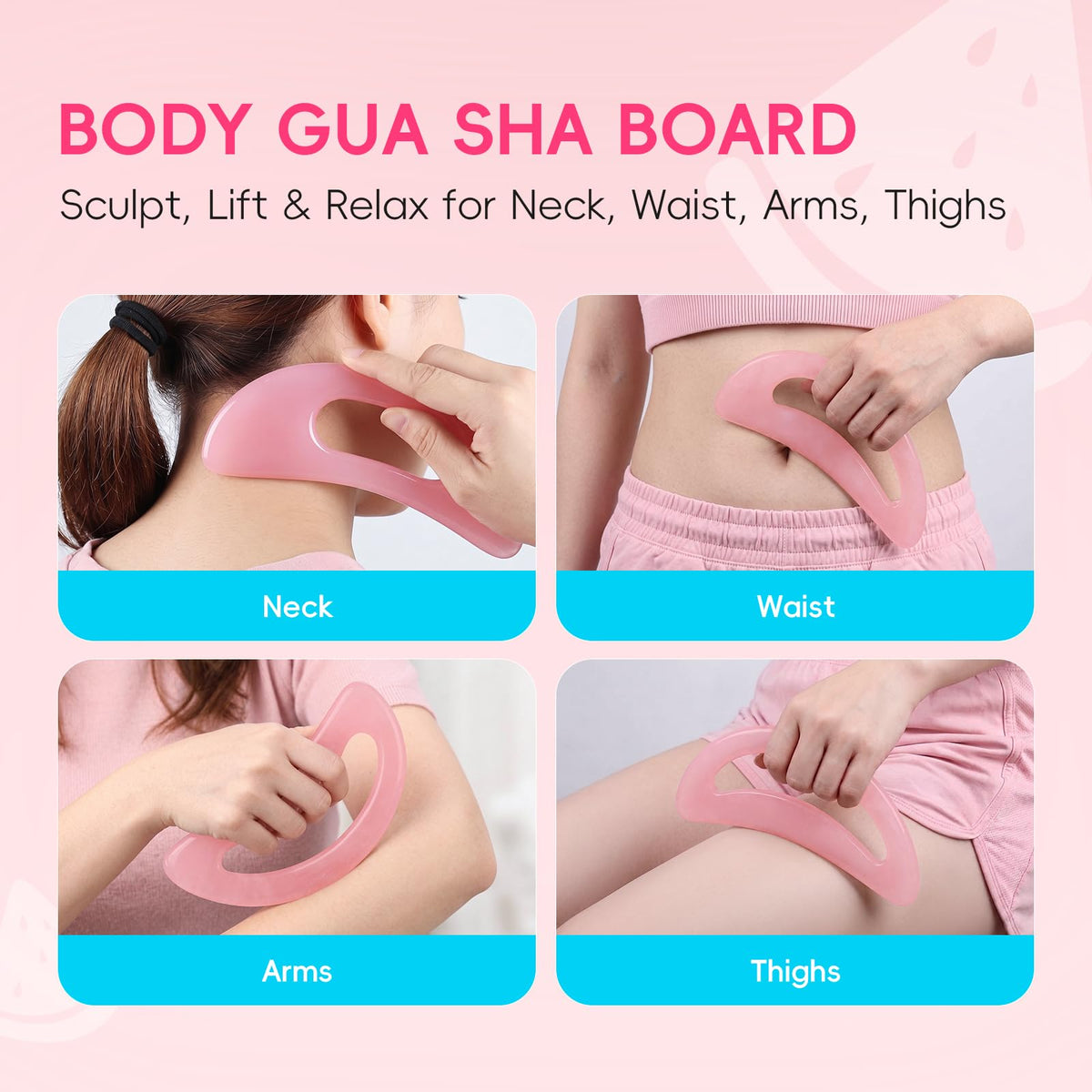 Watermelon Body Care Gift Enjoy Refreshing Moisture Bathroom - QUIYUM Official Imagery - 4