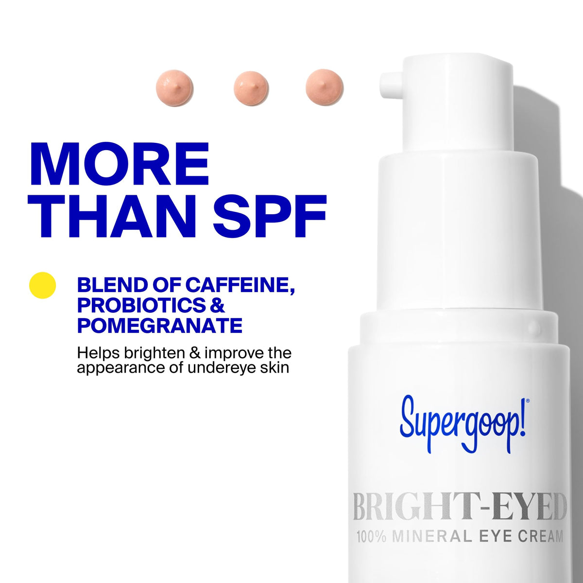 Supergoop Women s Bright Eyed 100 Mineral Eye Cream SPF 40 - Premium Selection Official Imagery - 6