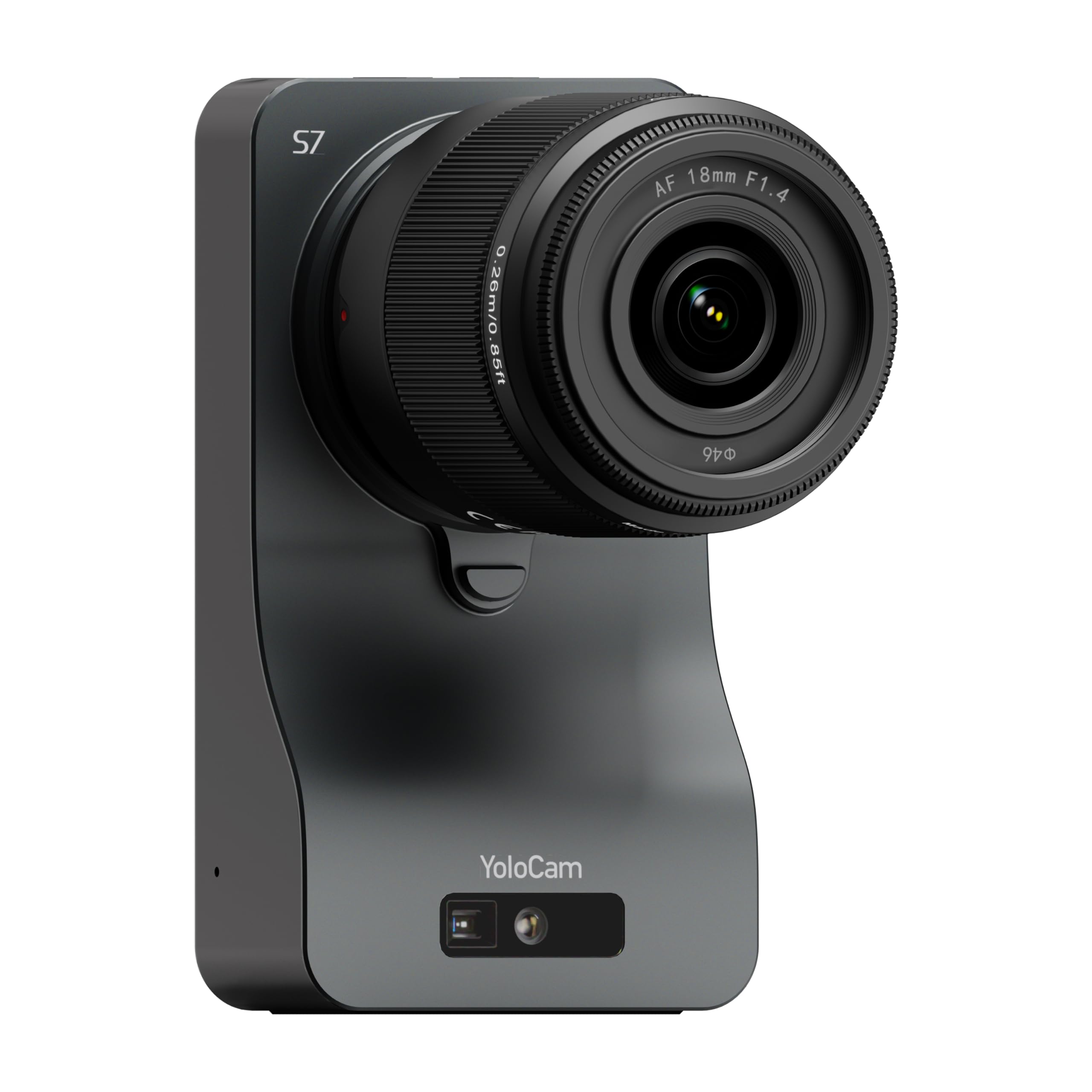 YOLOLIV YoloCam S7, 4K60 Streaming Camera with 18mm F1.4 MFT Lens - Product Imagery