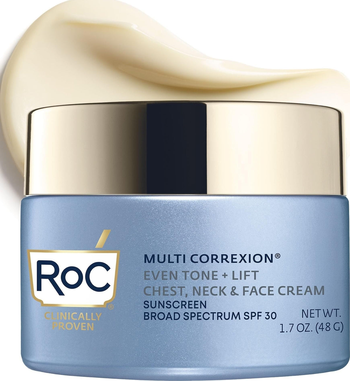 RoC Multi Correxion 5 in 1 Chest Neck Face Moisturizer Cream - RoC Official Product Imagery - 2